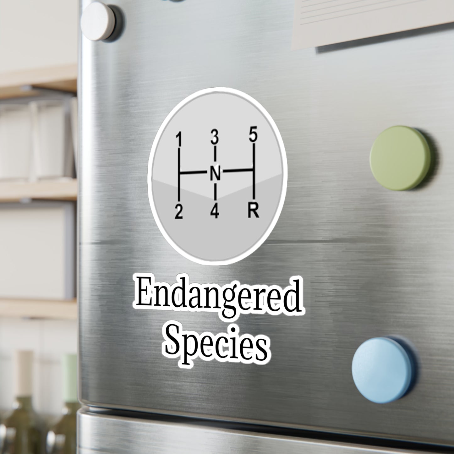 Endangered Species Vinyl Decal