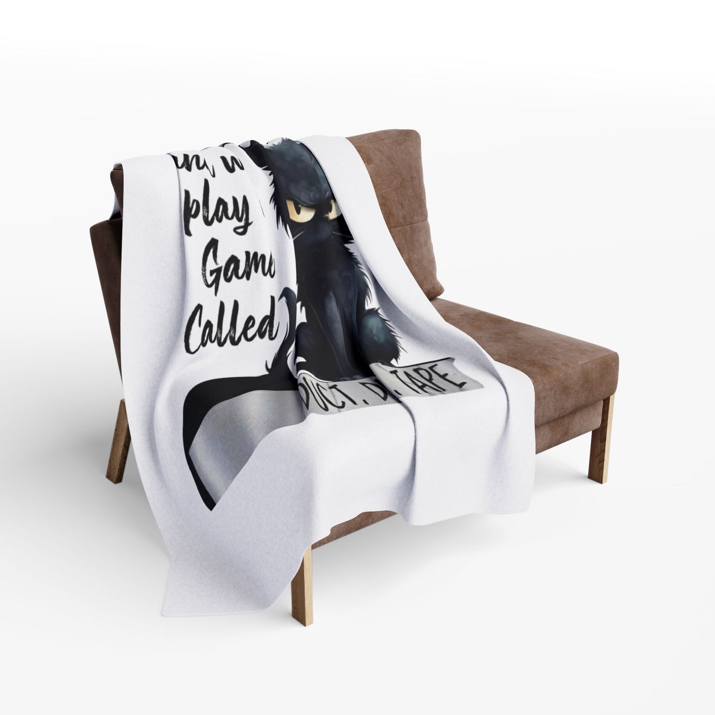 Duct, Duct, Tape Arctic Fleece Blanket