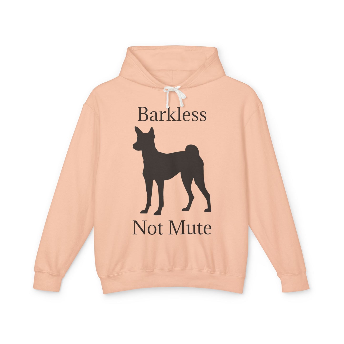 Barkless Not Mute Unisex Lightweight Hoodie