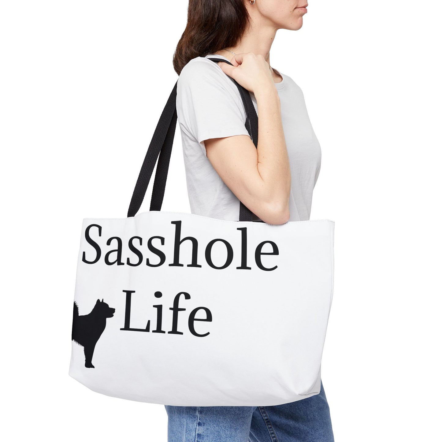 Sasshole Life Weekender Tote Bag