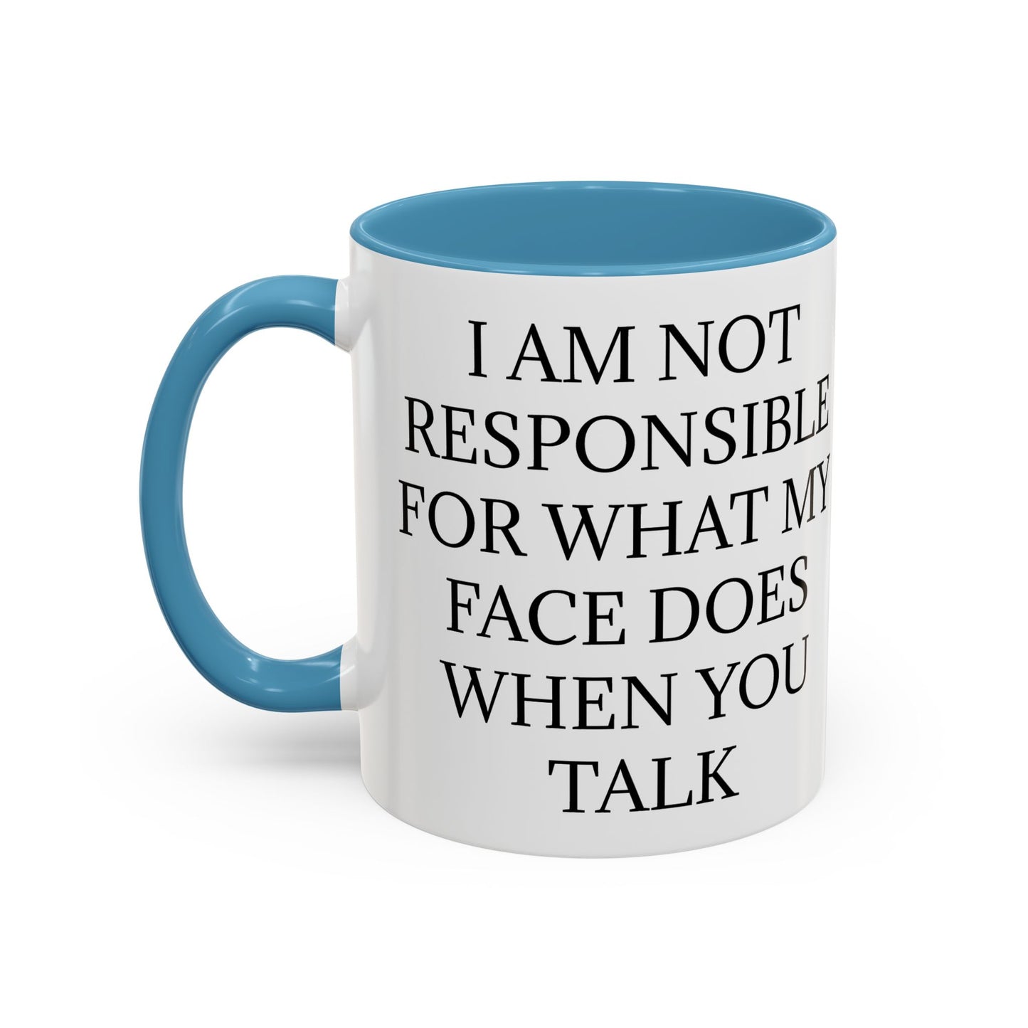 When You Talk 2-Tone Coffee Mug