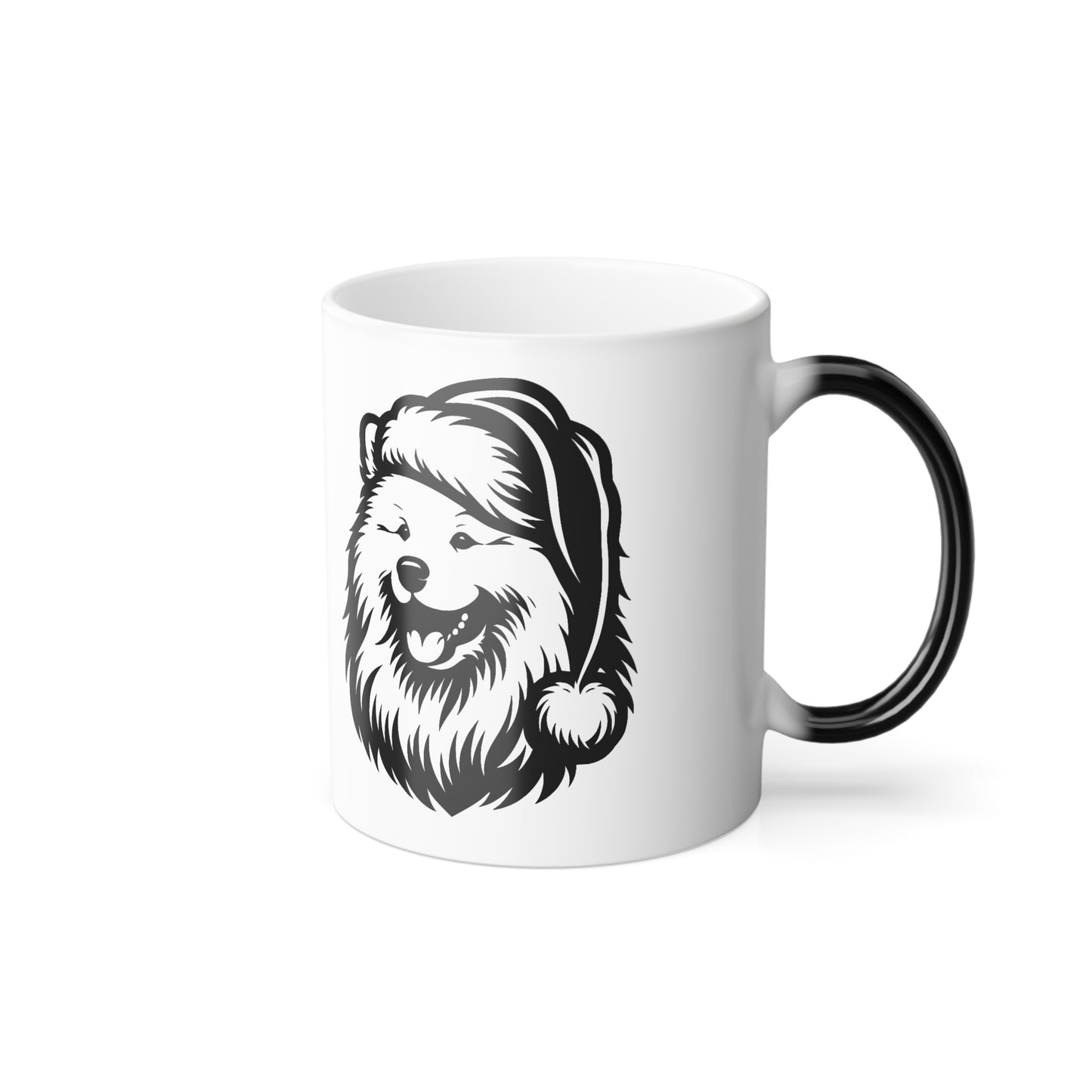 Santa Paws Samoyed Color Changing Mug