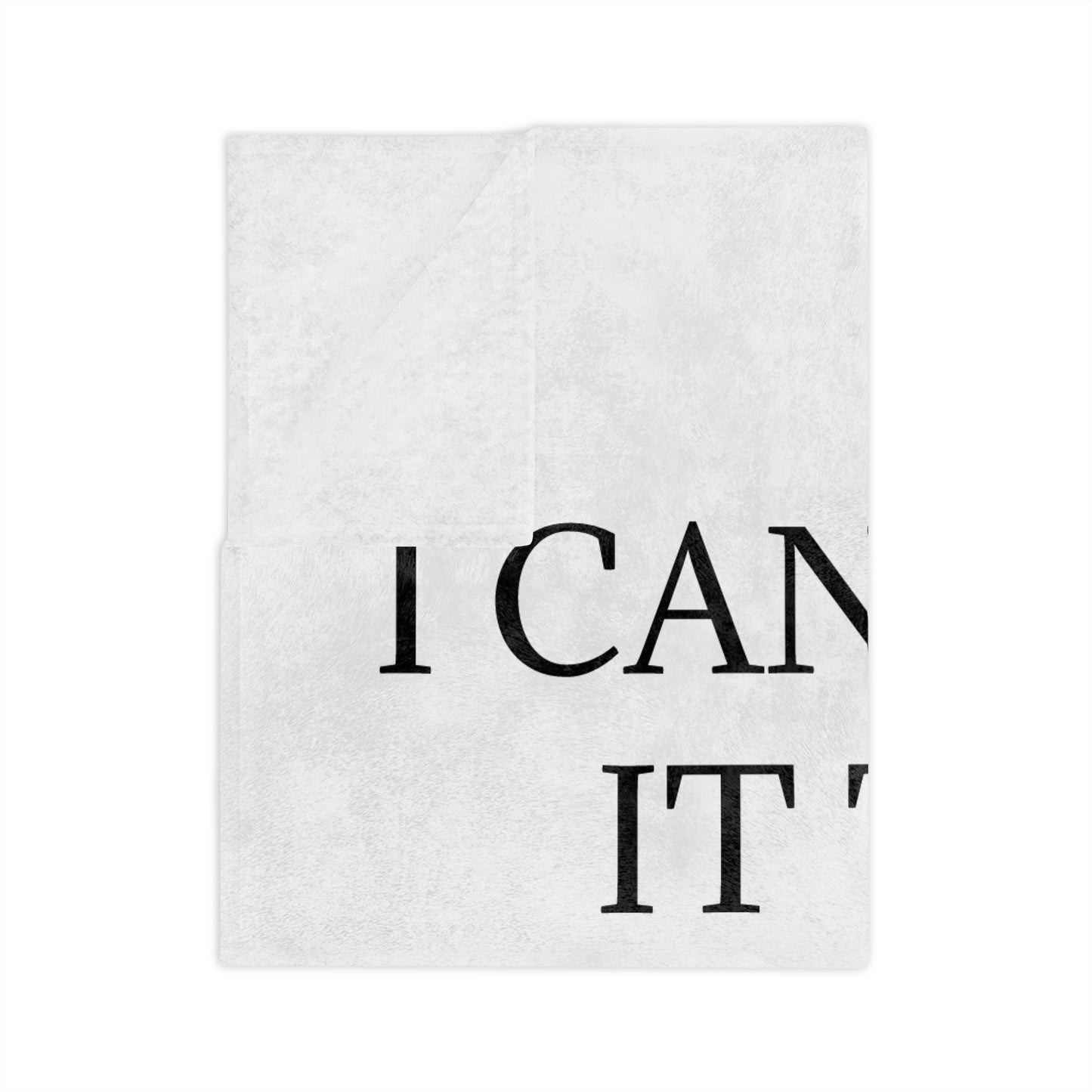 I Cannot Understand It For You Velveteen Microfiber Blanket