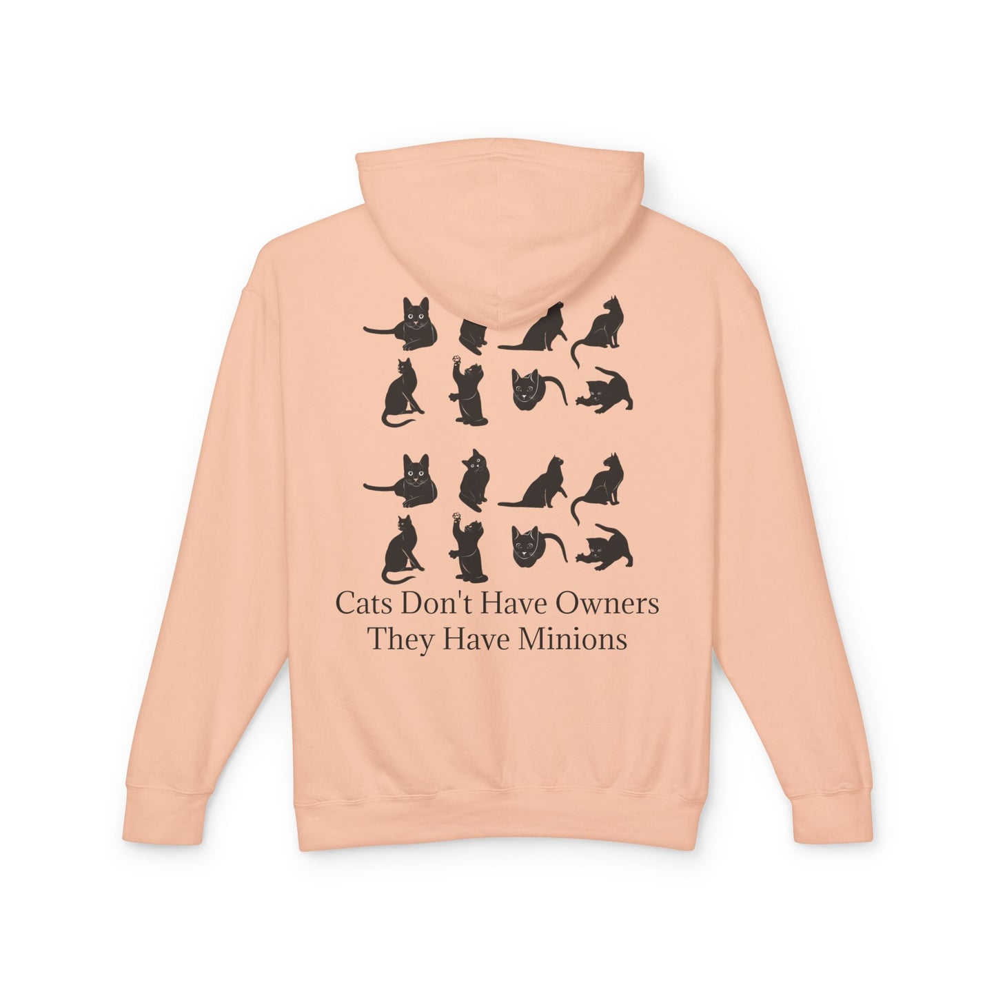 Cat Minions Unisex Lightweight Hoodie