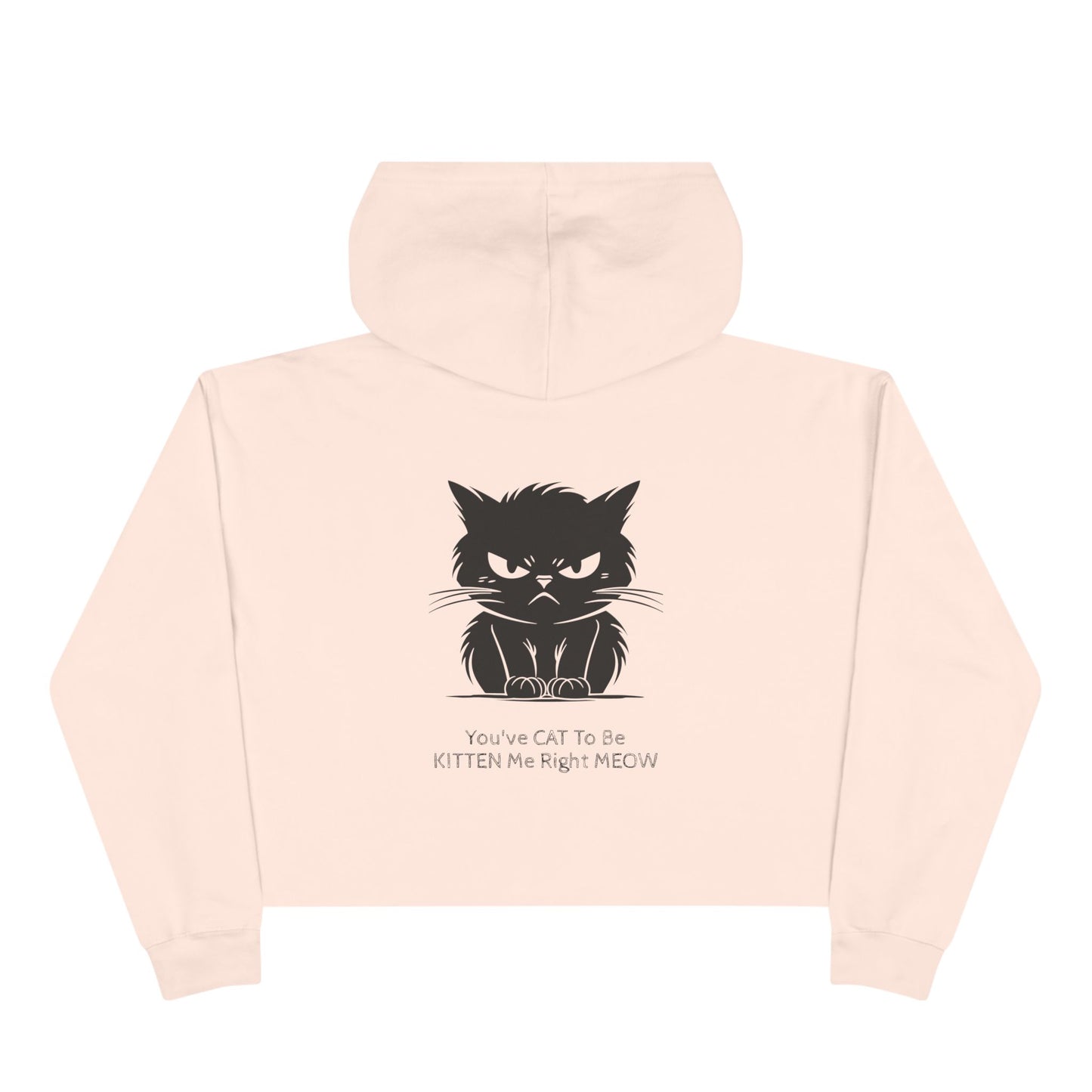 KITTEN Me Women's Crop Hoodie