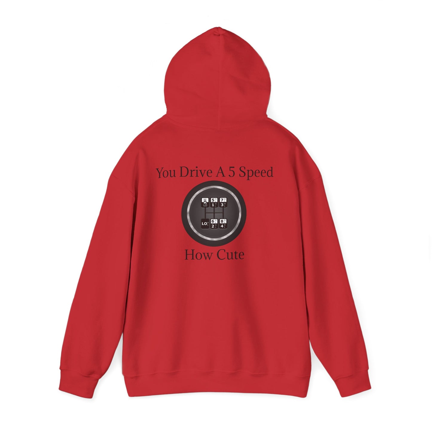 5 Speed How Cute Unisex Hoodie