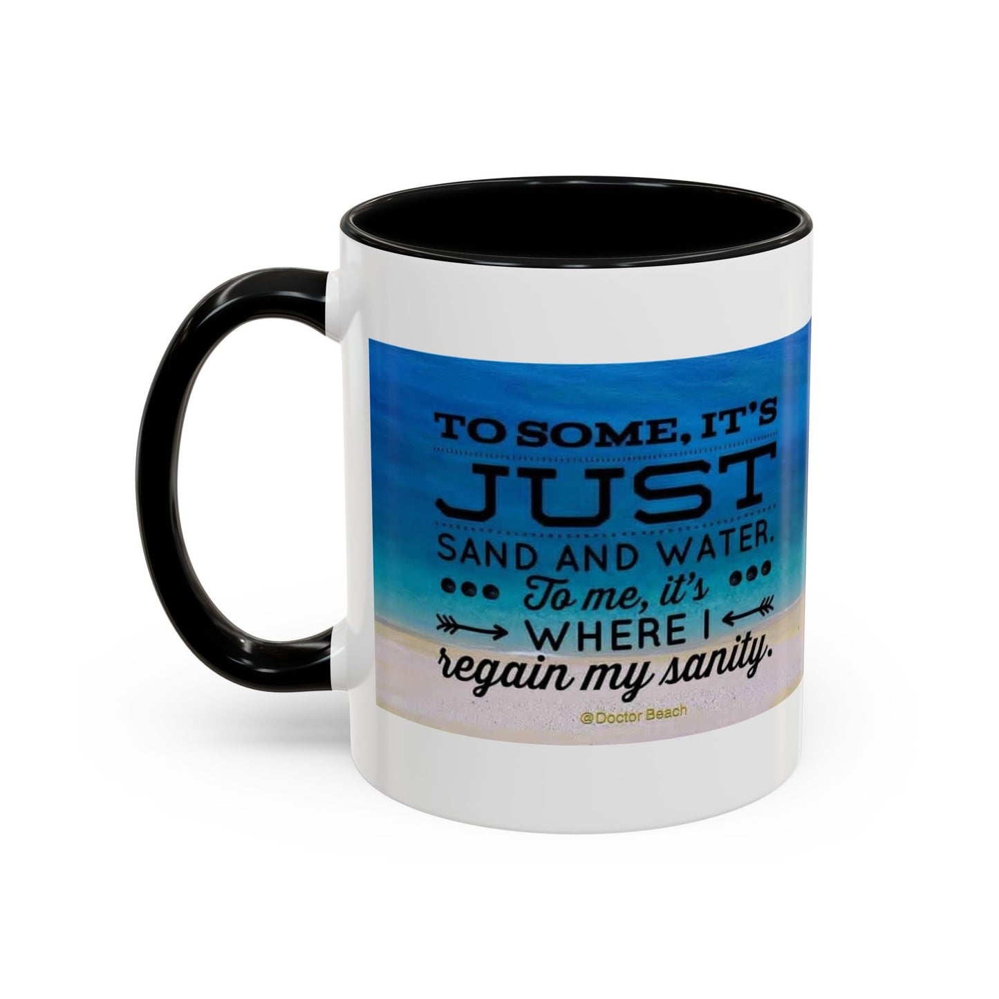 Dr. Beach 2-Tone Coffee Mug