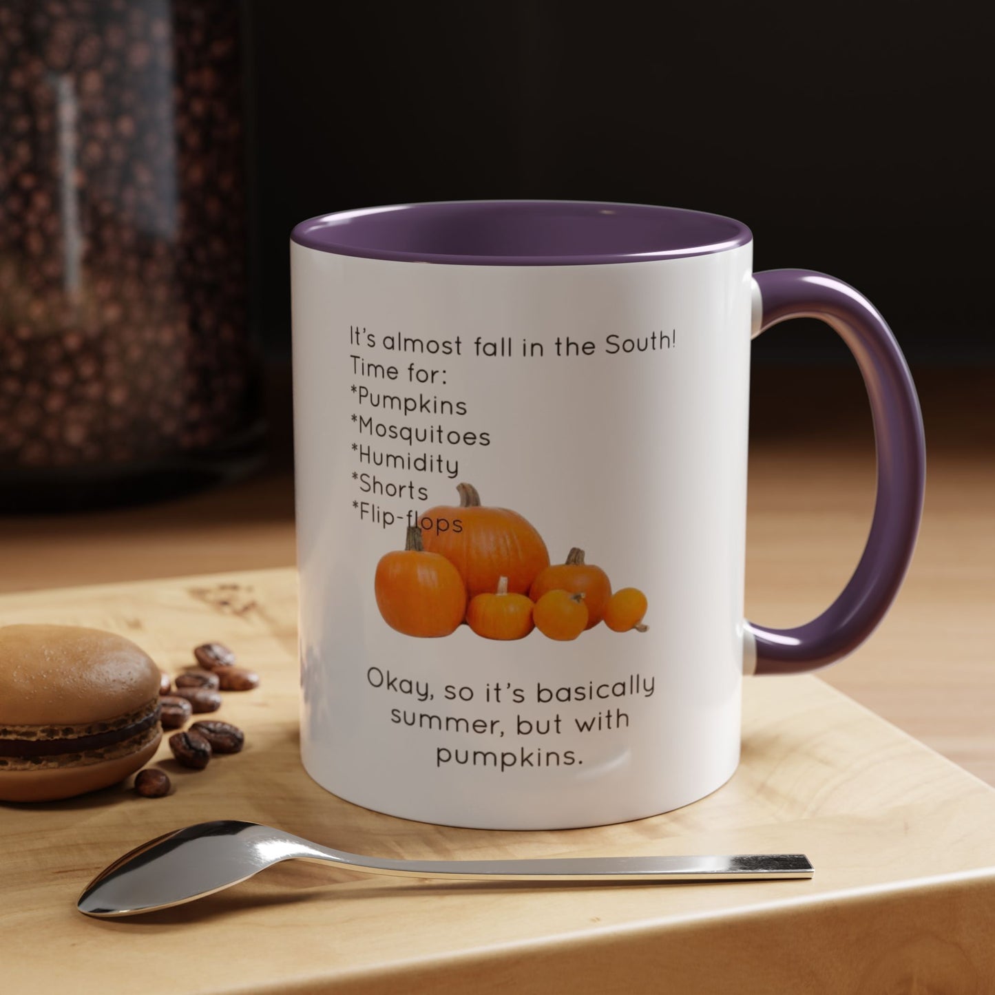 Fall In The South 2-Tone Coffee Mug
