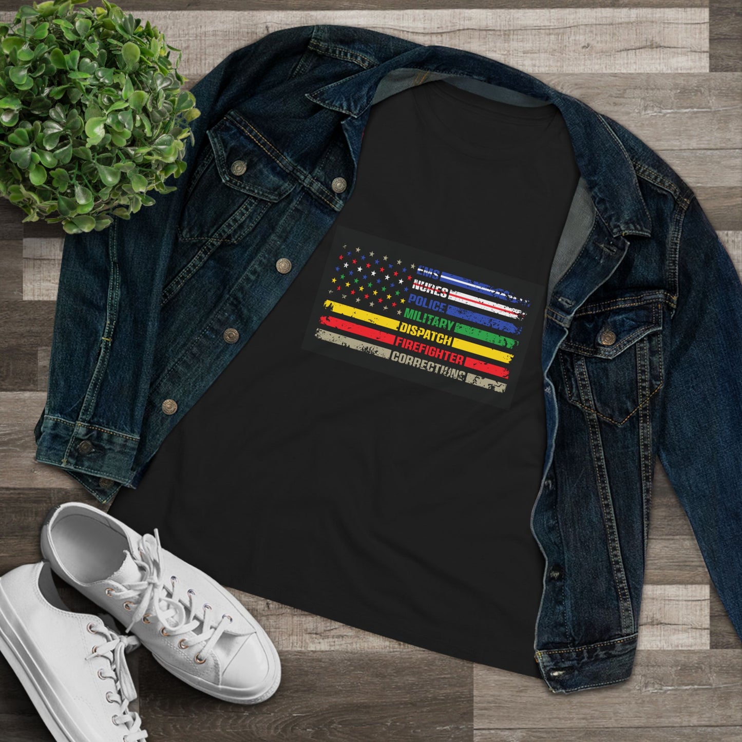 First Responder Women's Short Sleeve Crewneck Tee