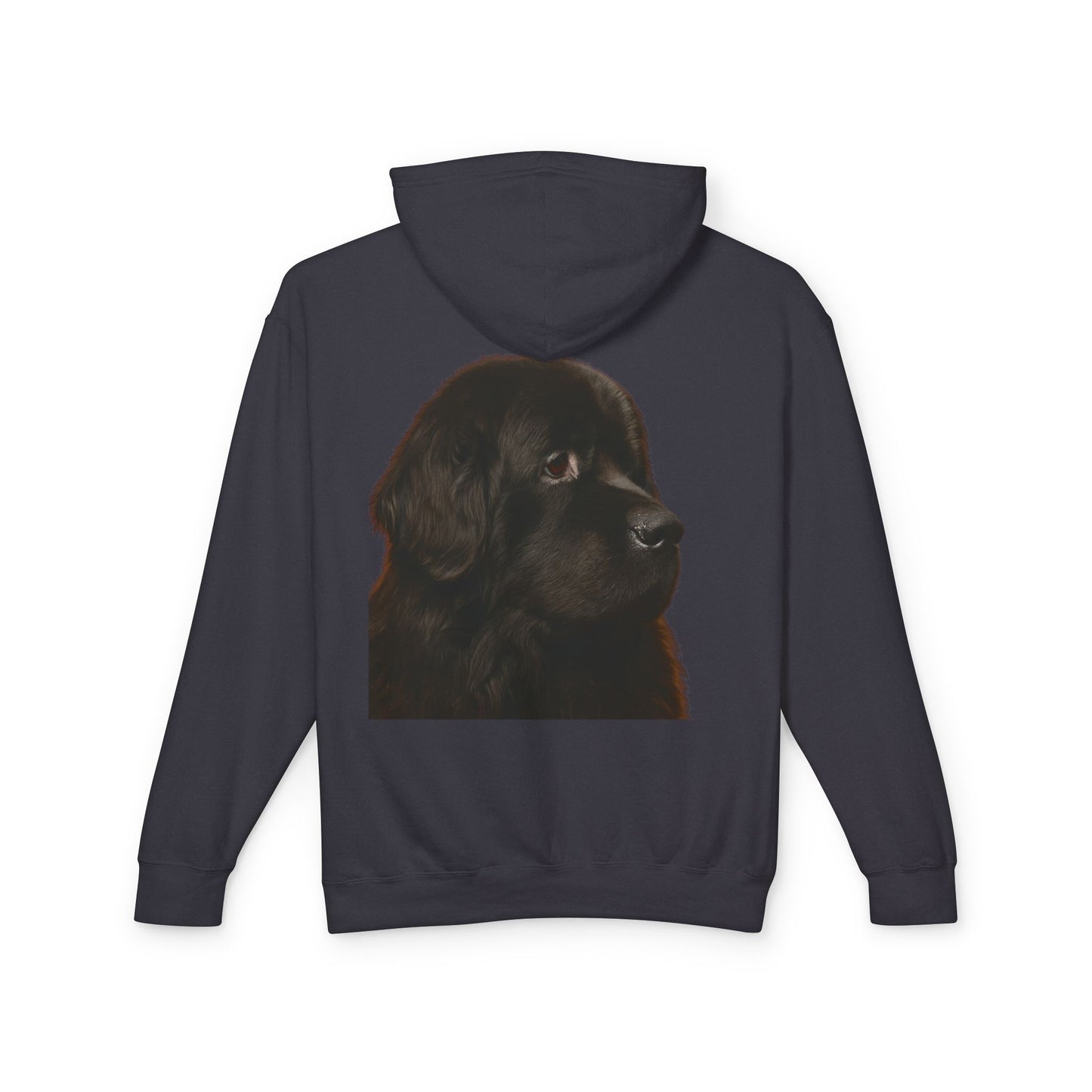 Newfie Head Unisex Lightweight Hoodie