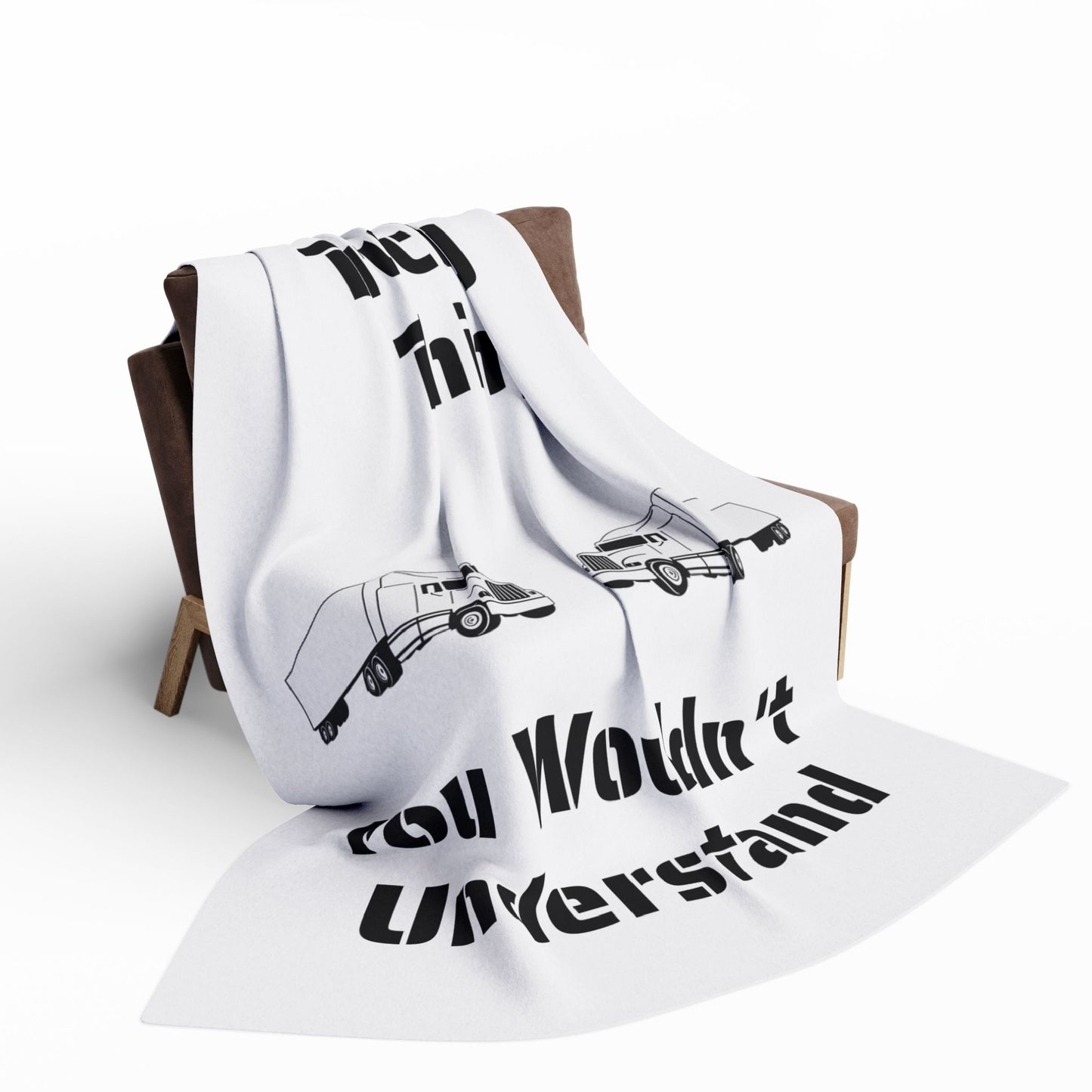 Trucking Thing Arctic Fleece Blanket