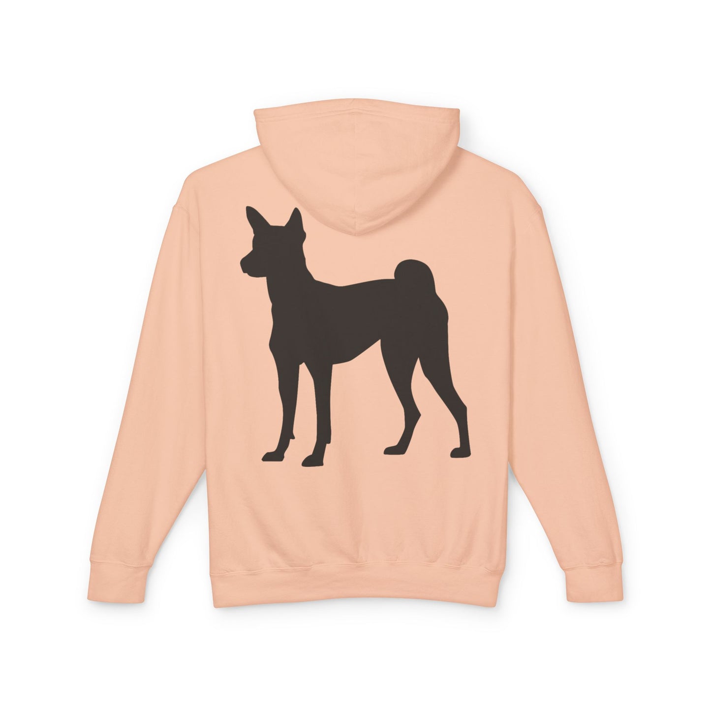 Basenji Silhouette Unisex Lightweight Hoodie