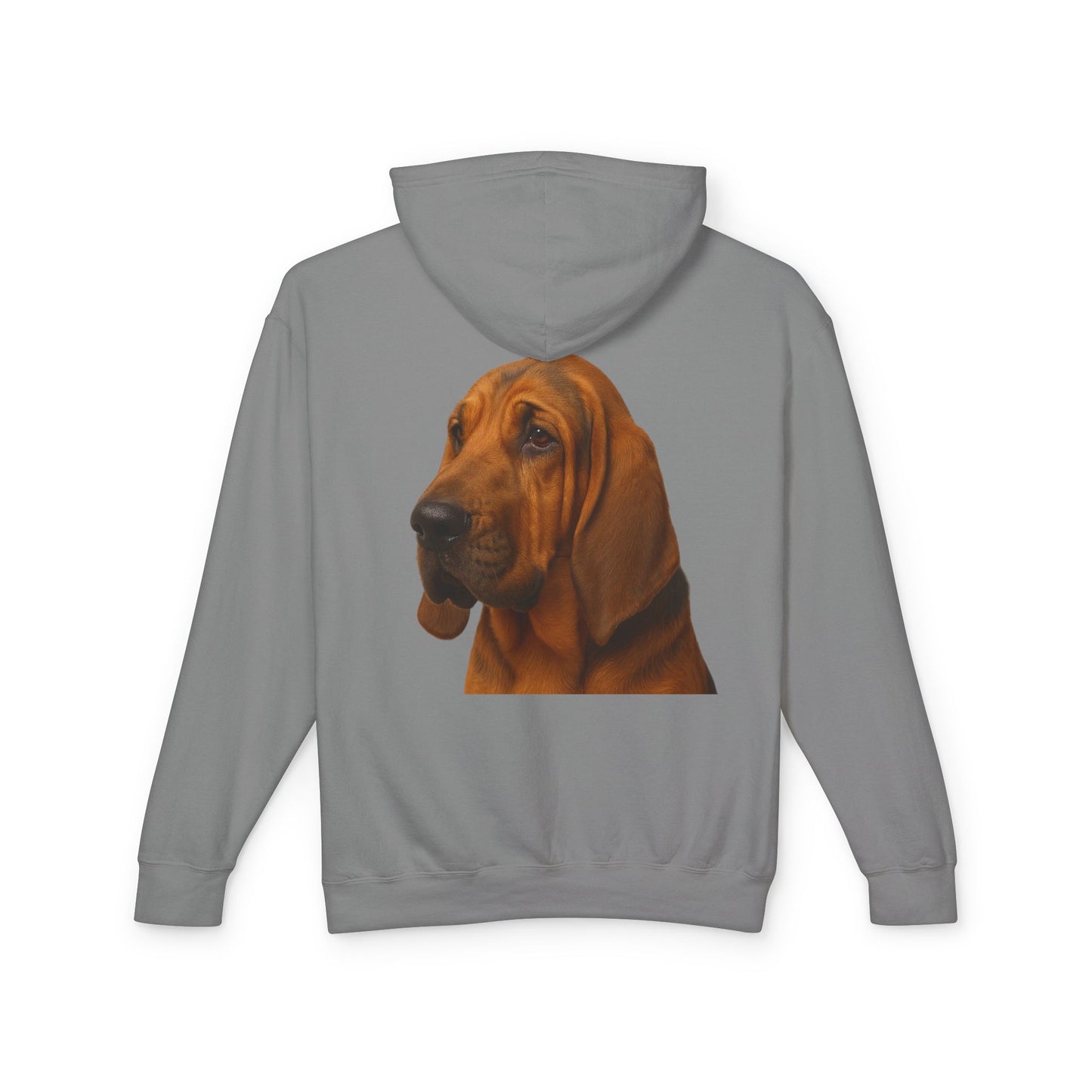 Bloodhound Head Unisex Lightweight Hoodie