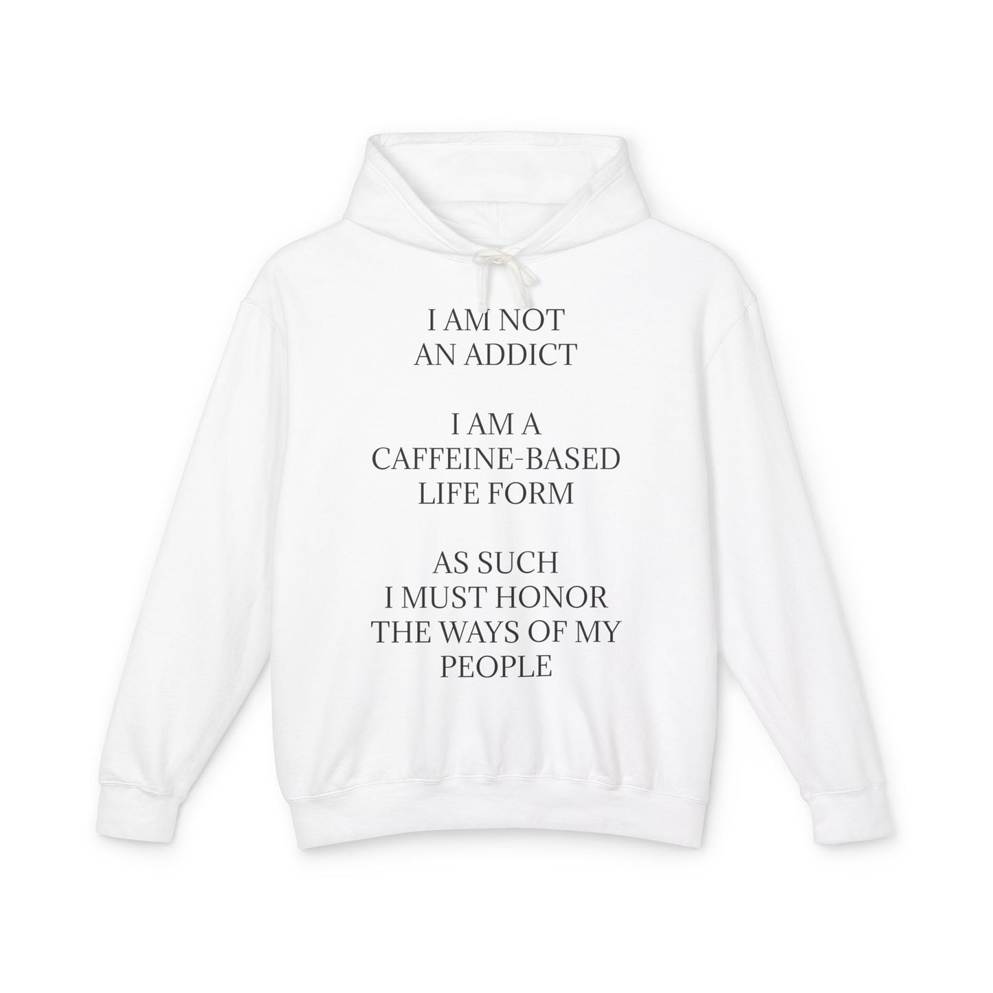 Not An Addict Unisex Lightweight Hoodie