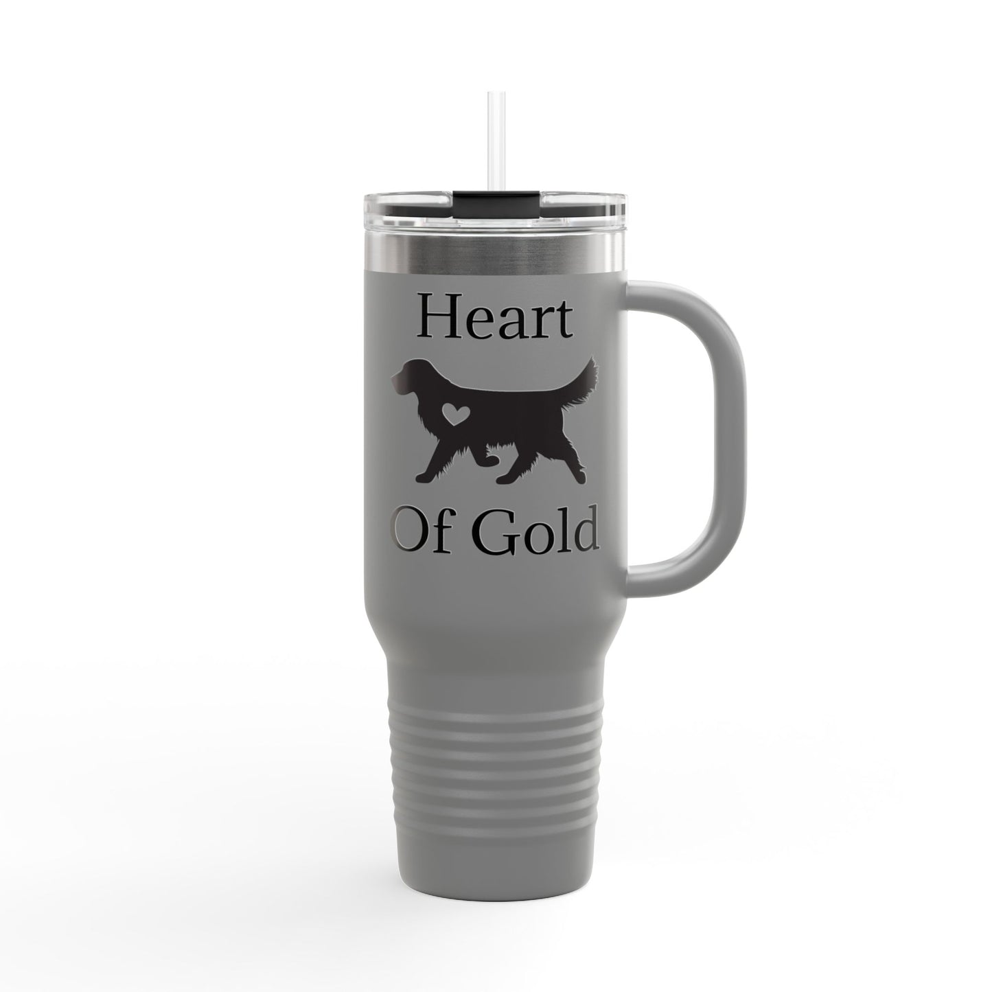 Heart Of Gold Insulated Travel Mug