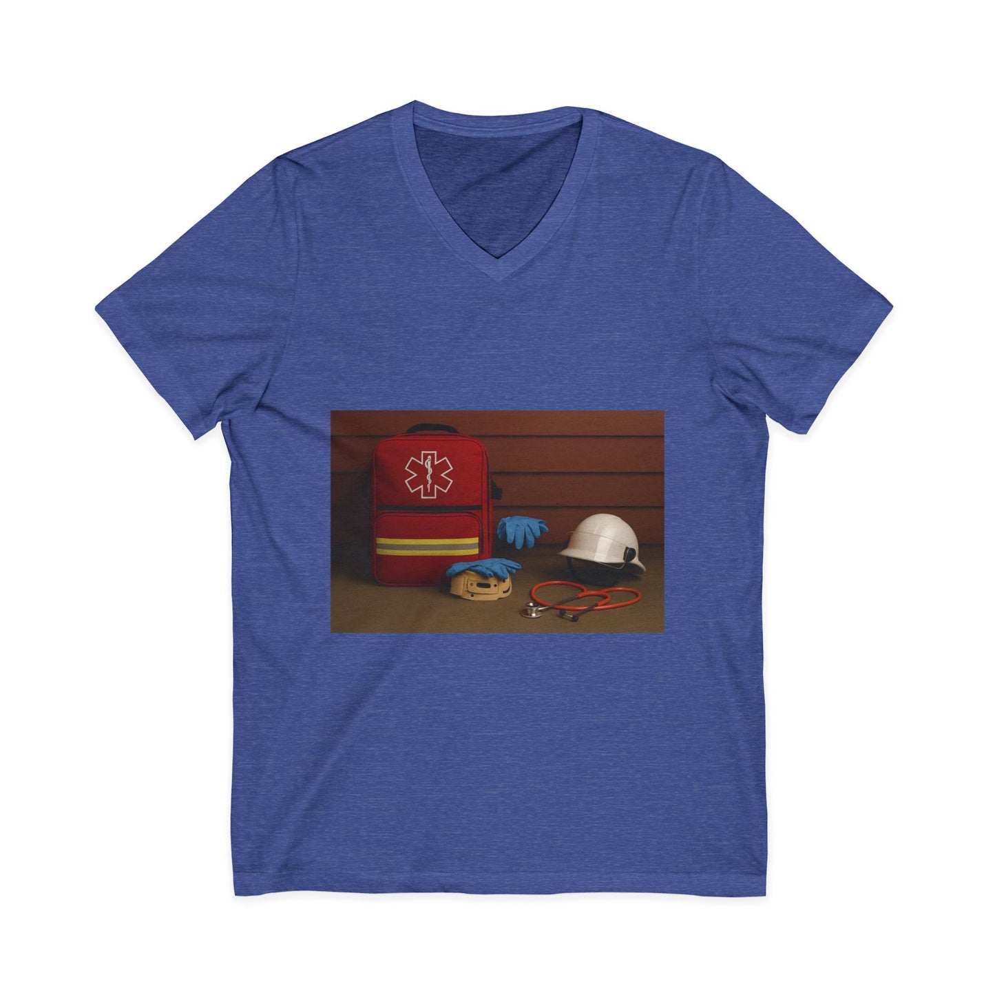 EMS Appreciation Unisex Short Sleeve V-Neck Tee