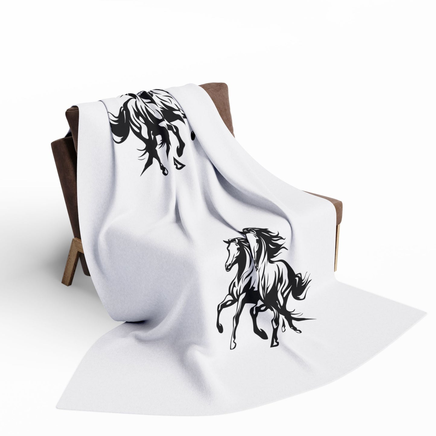 Horsin' Around Arctic Fleece Blanket
