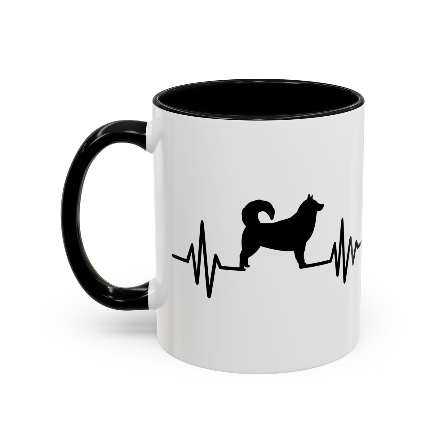 My Heart Beats For Malamutes 2-Tone Coffee Mug