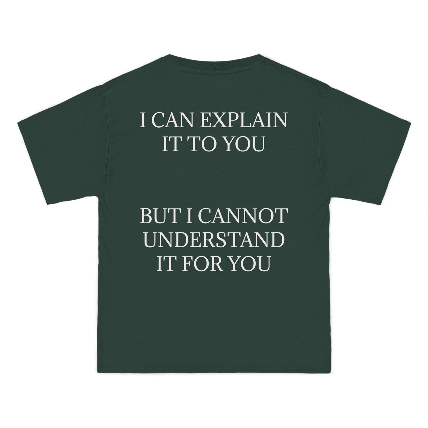 I Cannot Understand It For You Men's Short-Sleeve Crewneck Tee