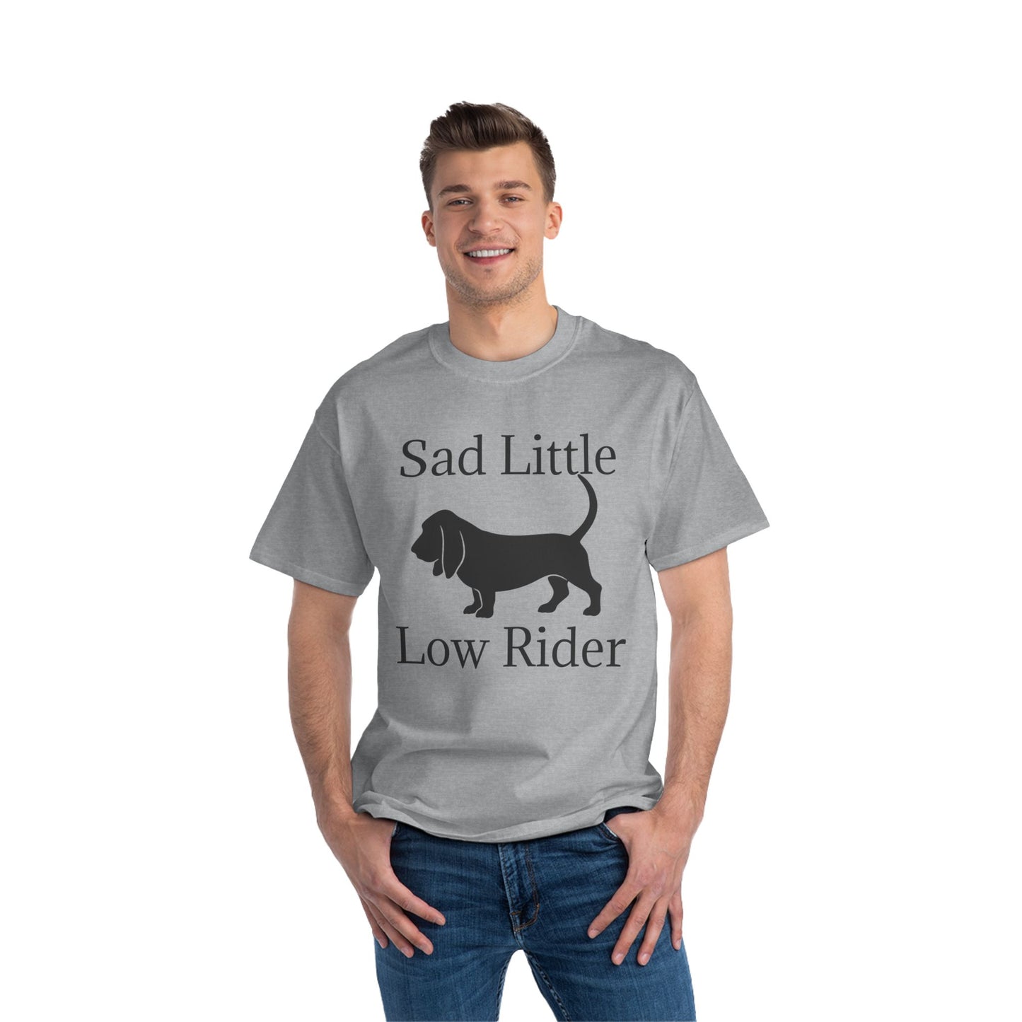 Sad Little Low Rider Men's Short-Sleeve Crewneck Tee