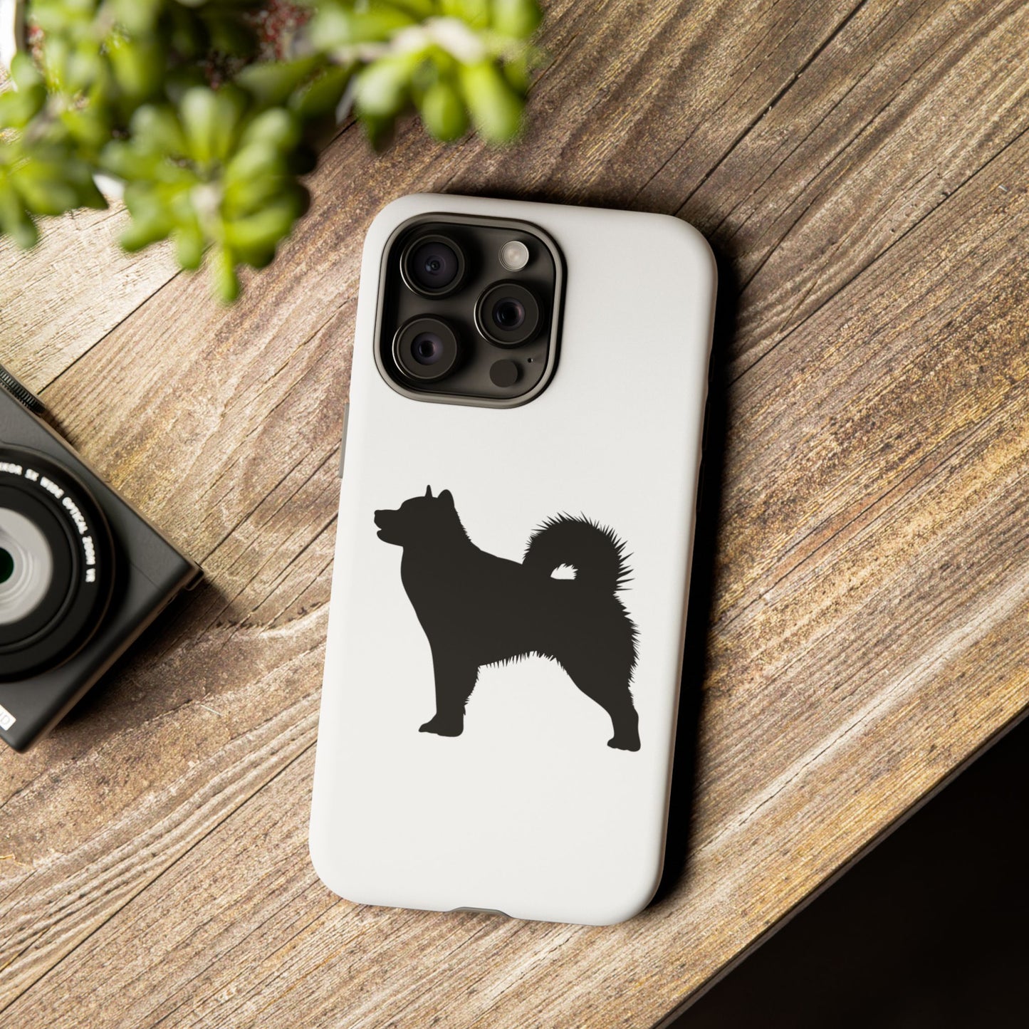 Malamute Silhouette iPhone Case