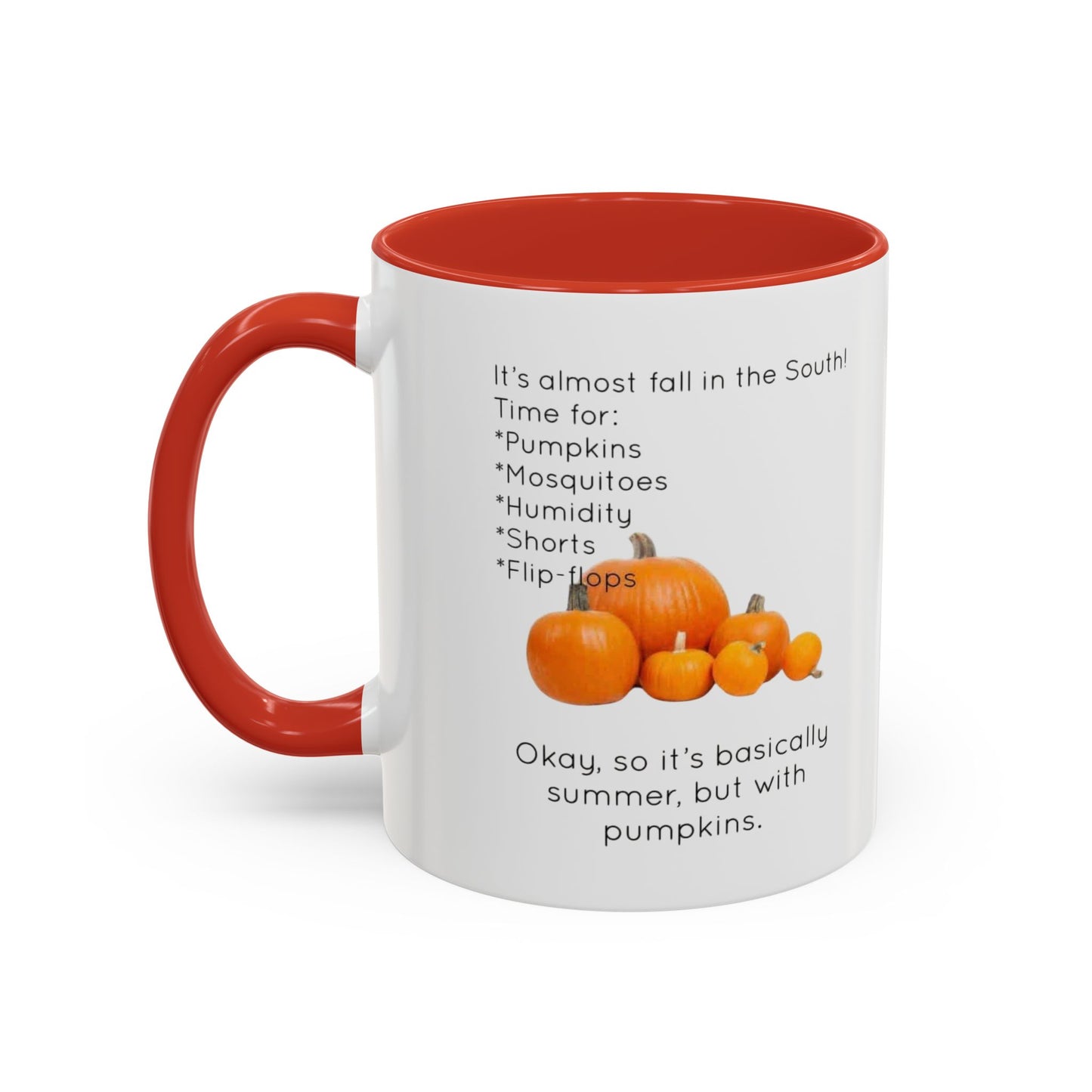 Fall In The South 2-Tone Coffee Mug