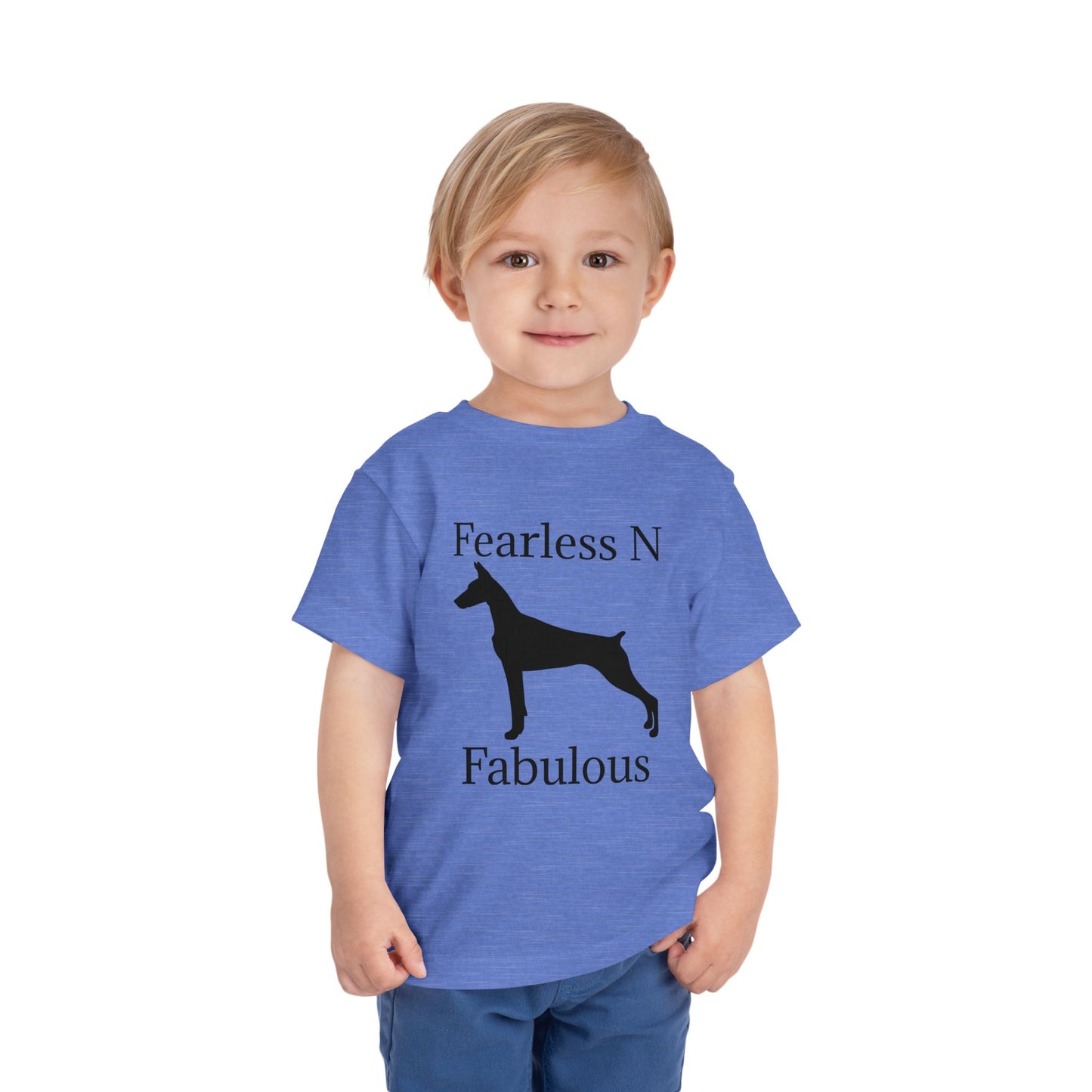 Fearless N Fabulous Toddler Unisex Short Sleeve Crewneck Tee