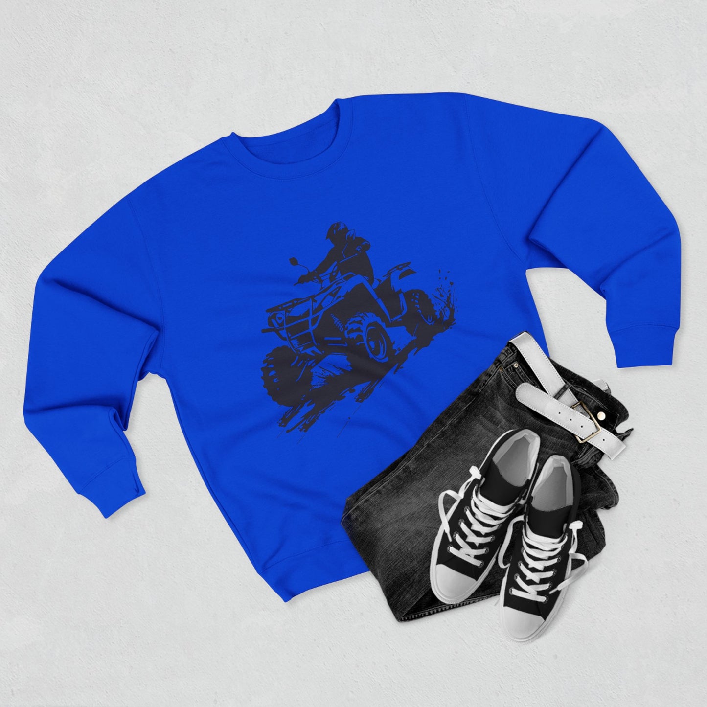 Slingin' Mud Quad Unisex Crewneck Sweatshirt