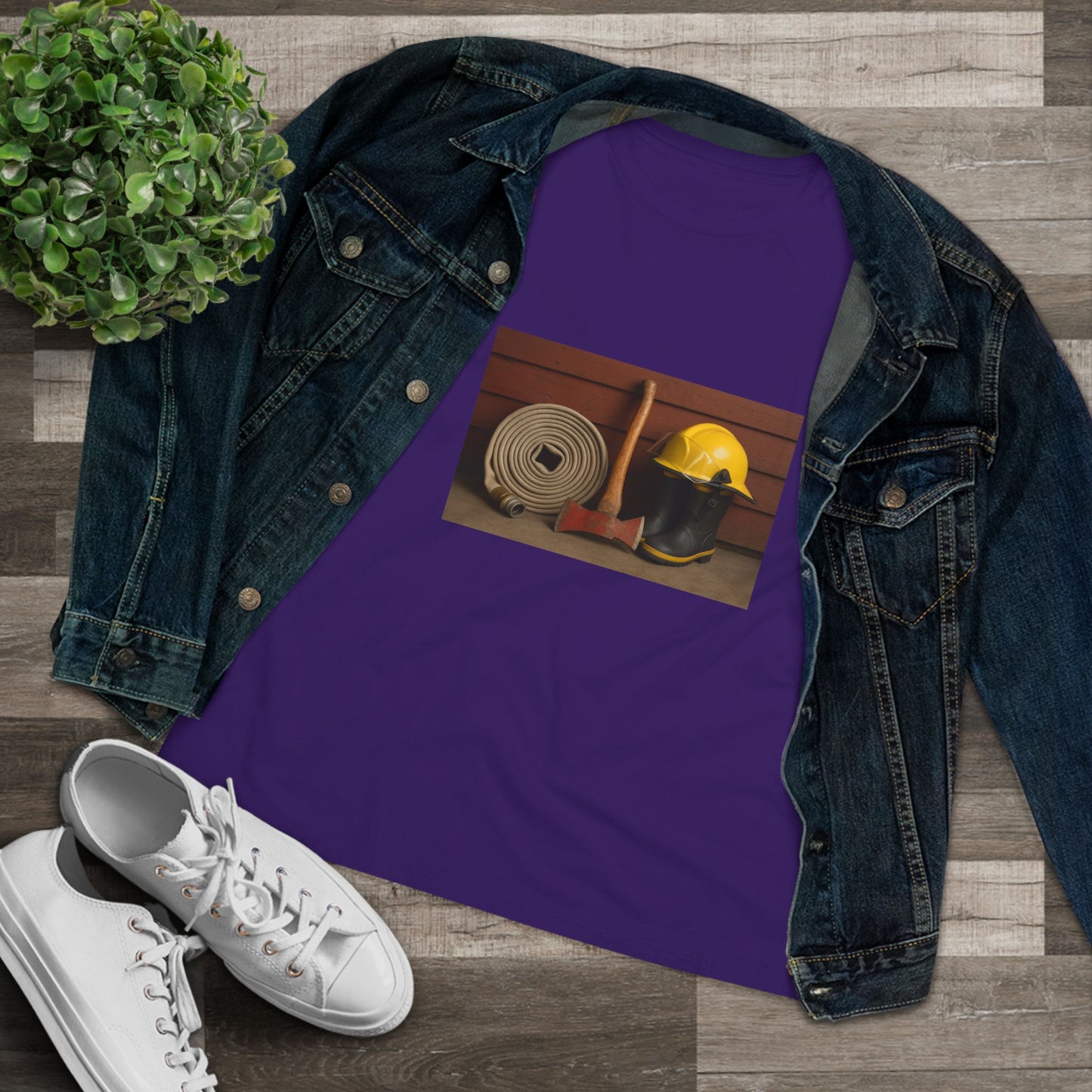 Fire/Rescue Appreciation Women's Short Sleeve Crewneck Tee