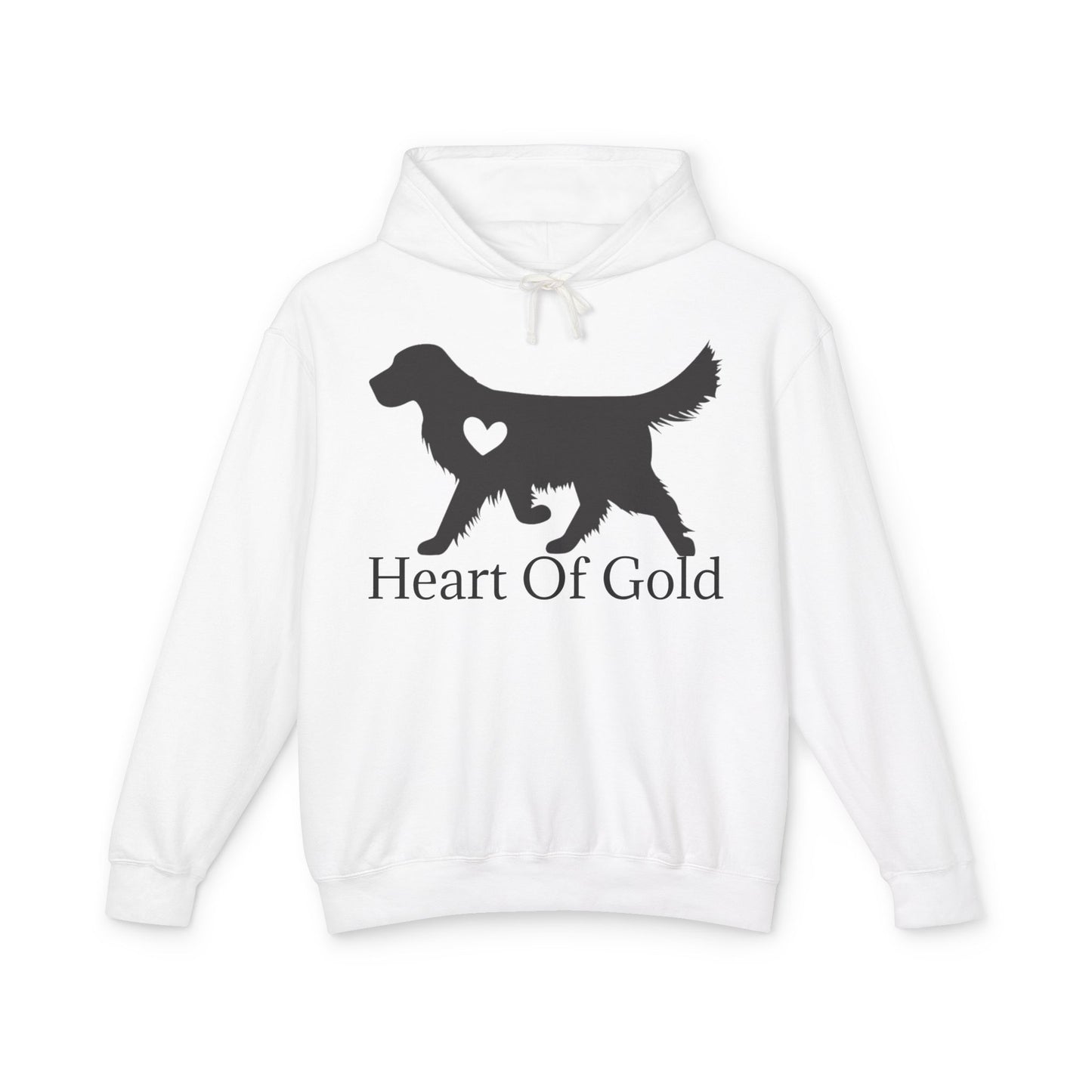 Heart Of Gold Unisex Lightweight Hoodie