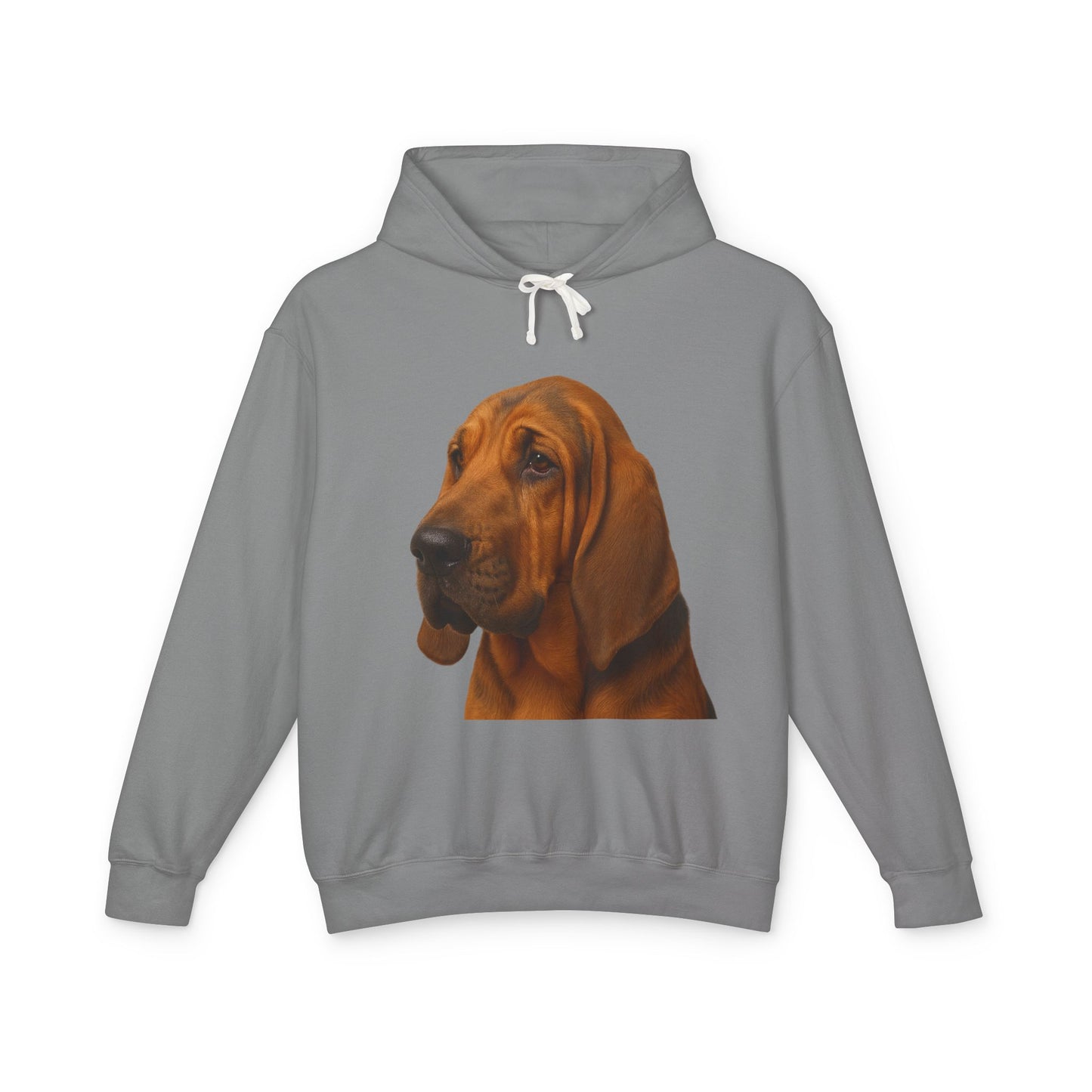 Bloodhound Head Unisex Lightweight Hoodie