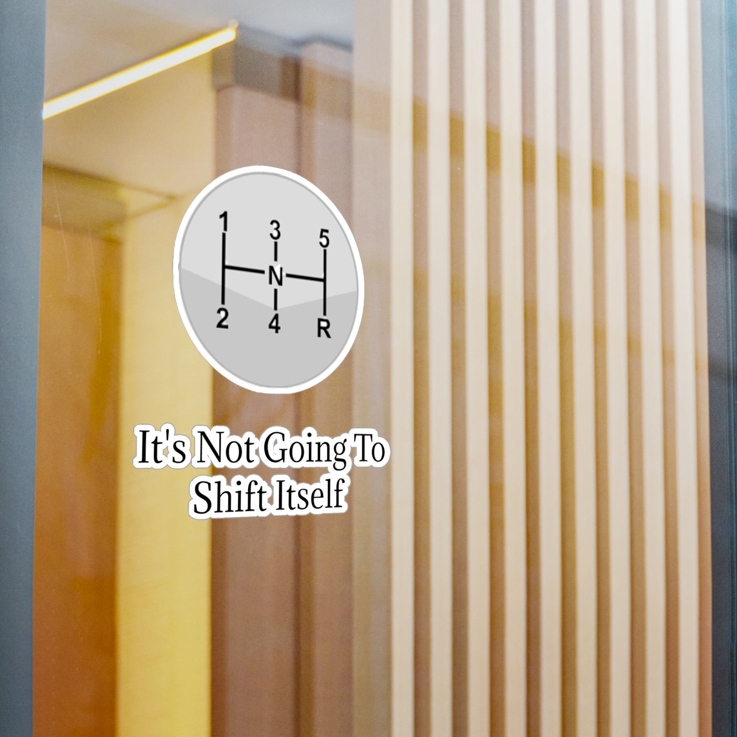 Shift Itself Vinyl Decal