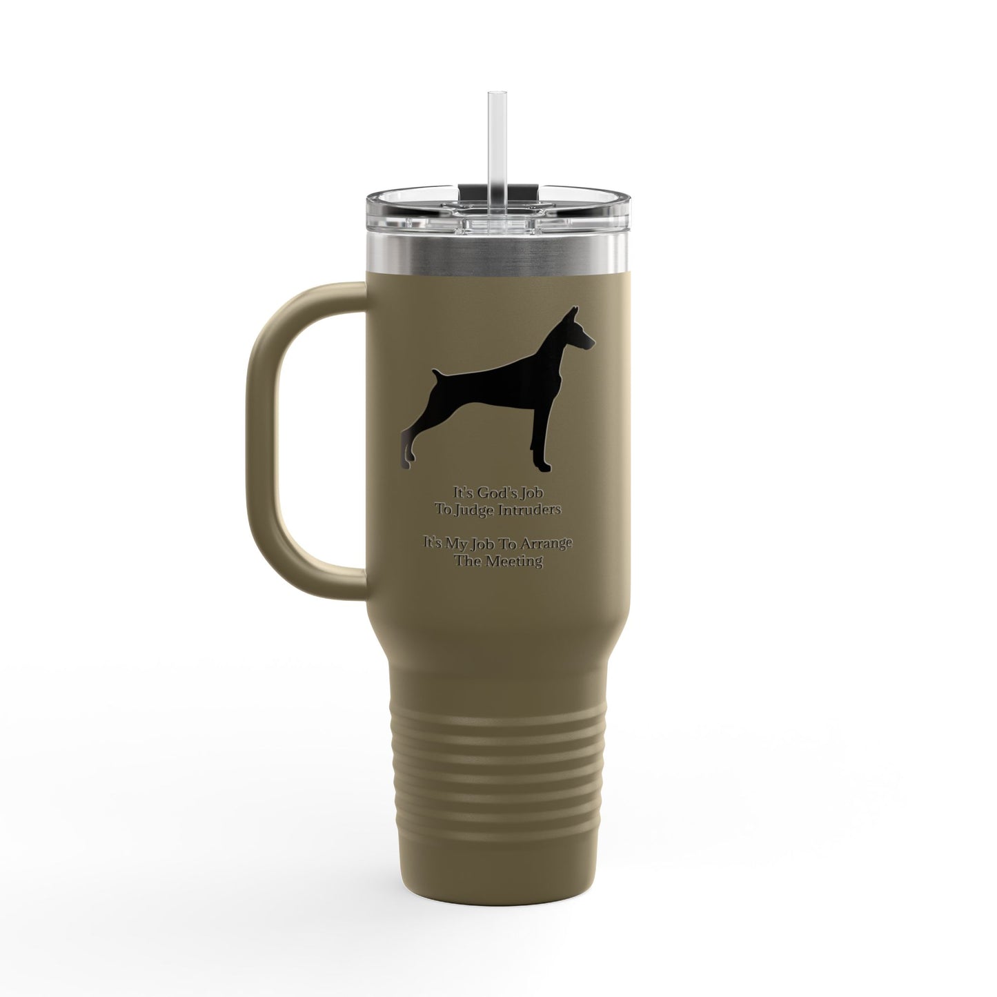 Arrange The Meeting Insulated Travel Mug
