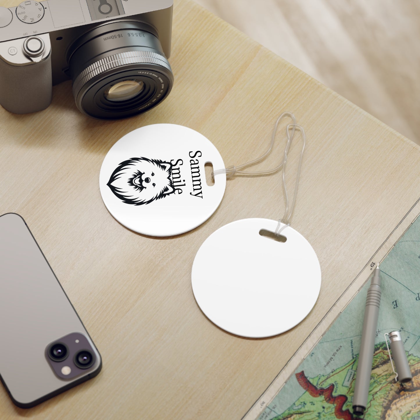 Sammy Smile Luggage Tag