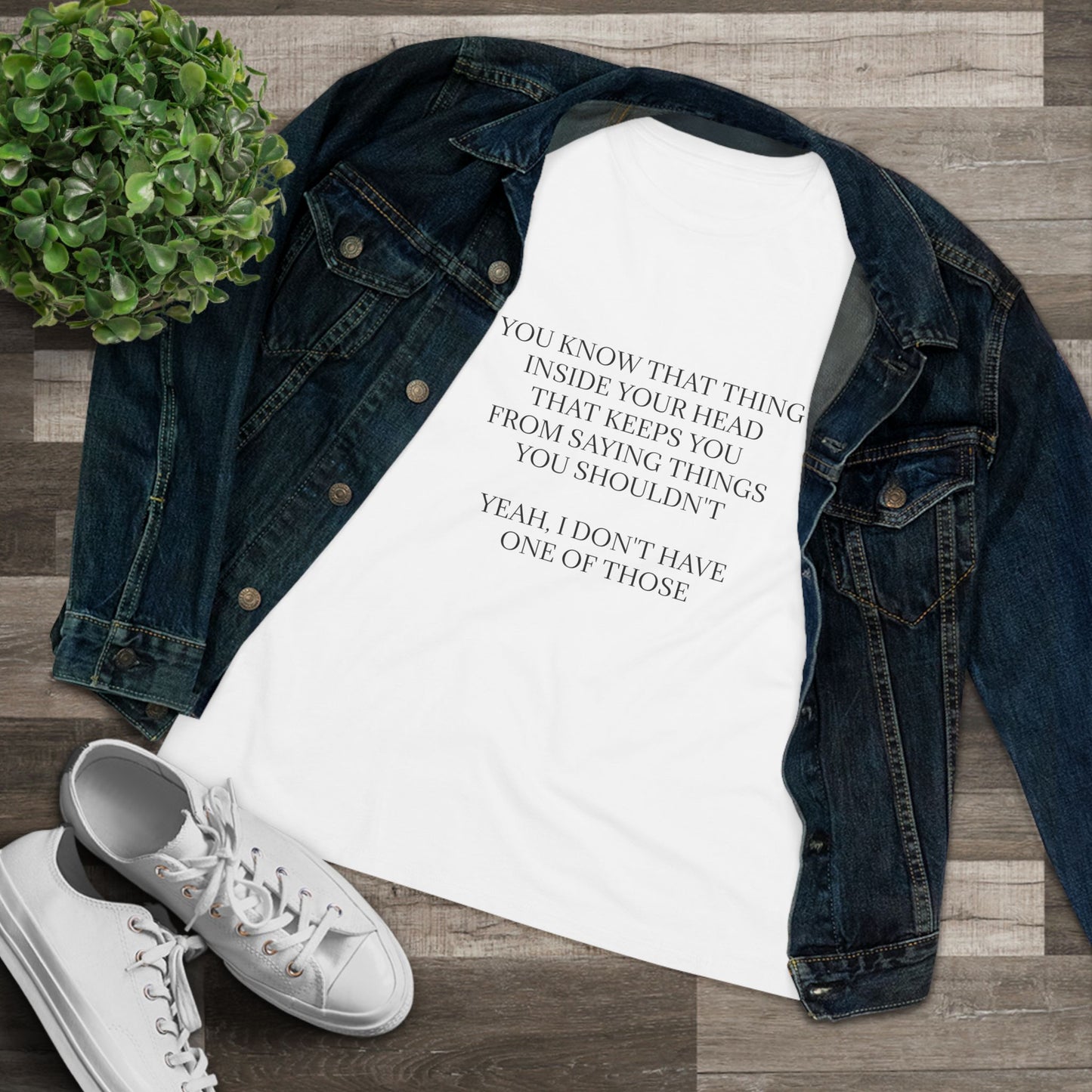 No Filter Women's Short Sleeve Crewneck Tee