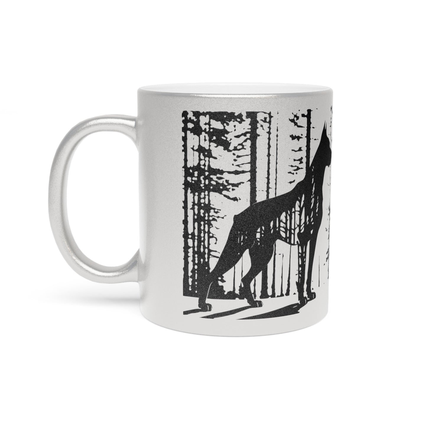 Guardian Of The Forest Metallic Coffee Mug