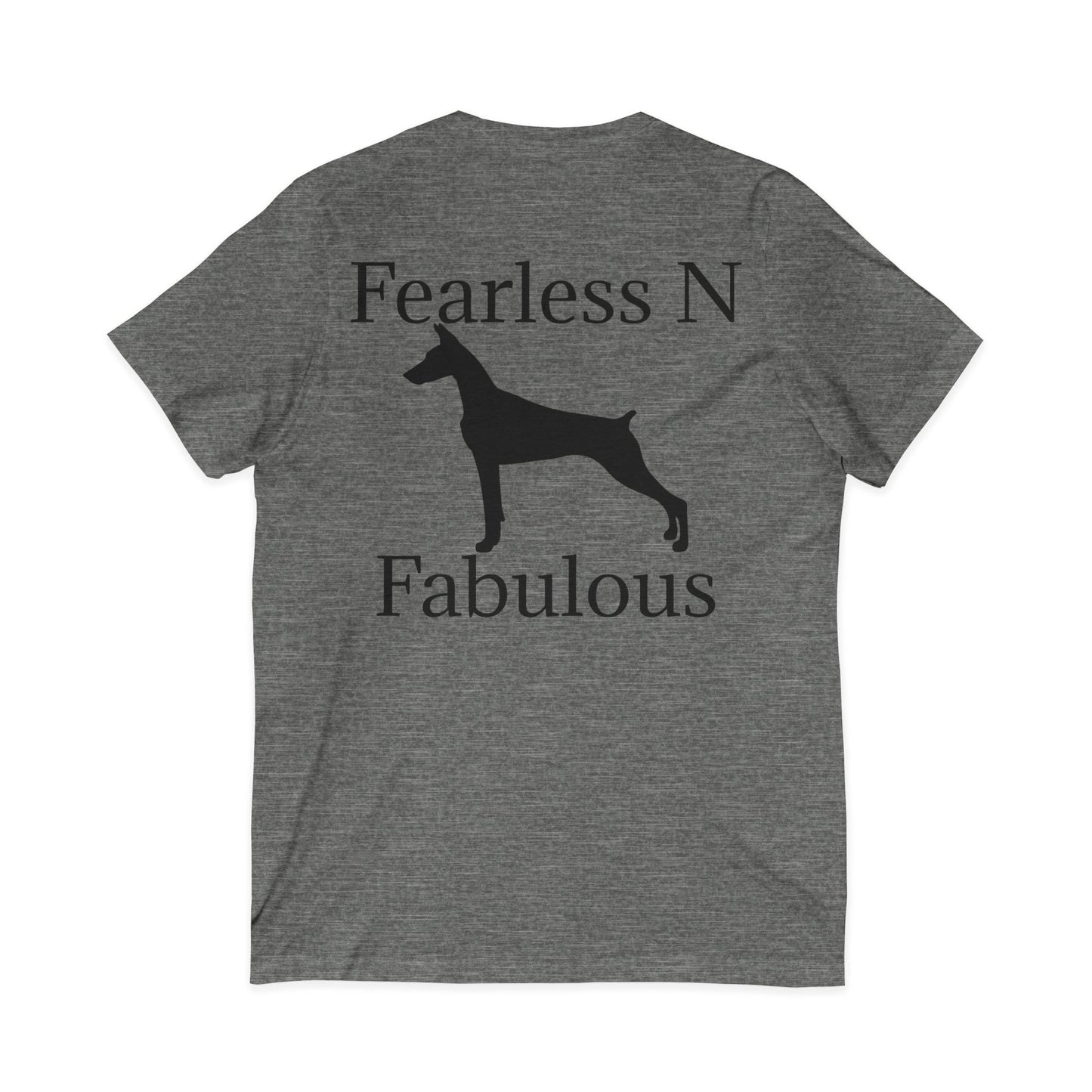 Fearless N Fabulous Unisex Short Sleeve V-Neck Tee
