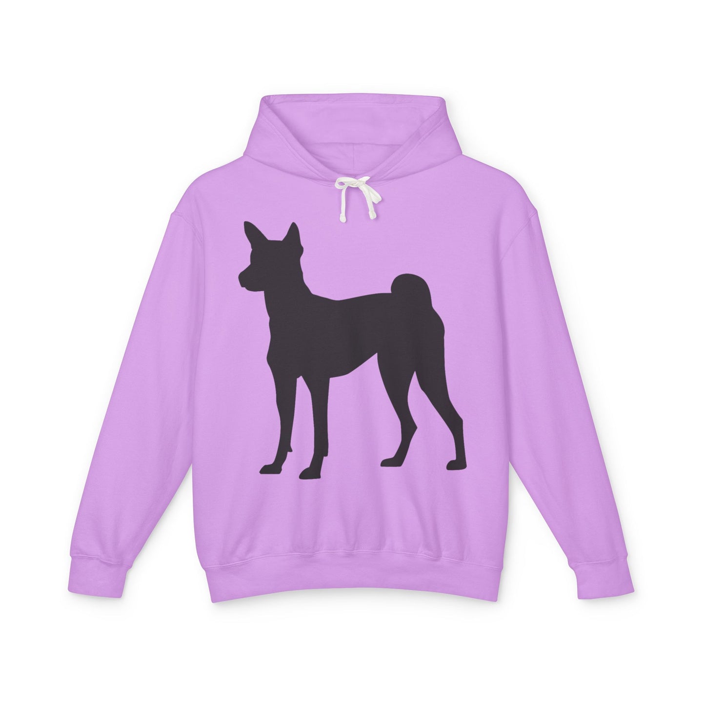 Basenji Silhouette Unisex Lightweight Hoodie