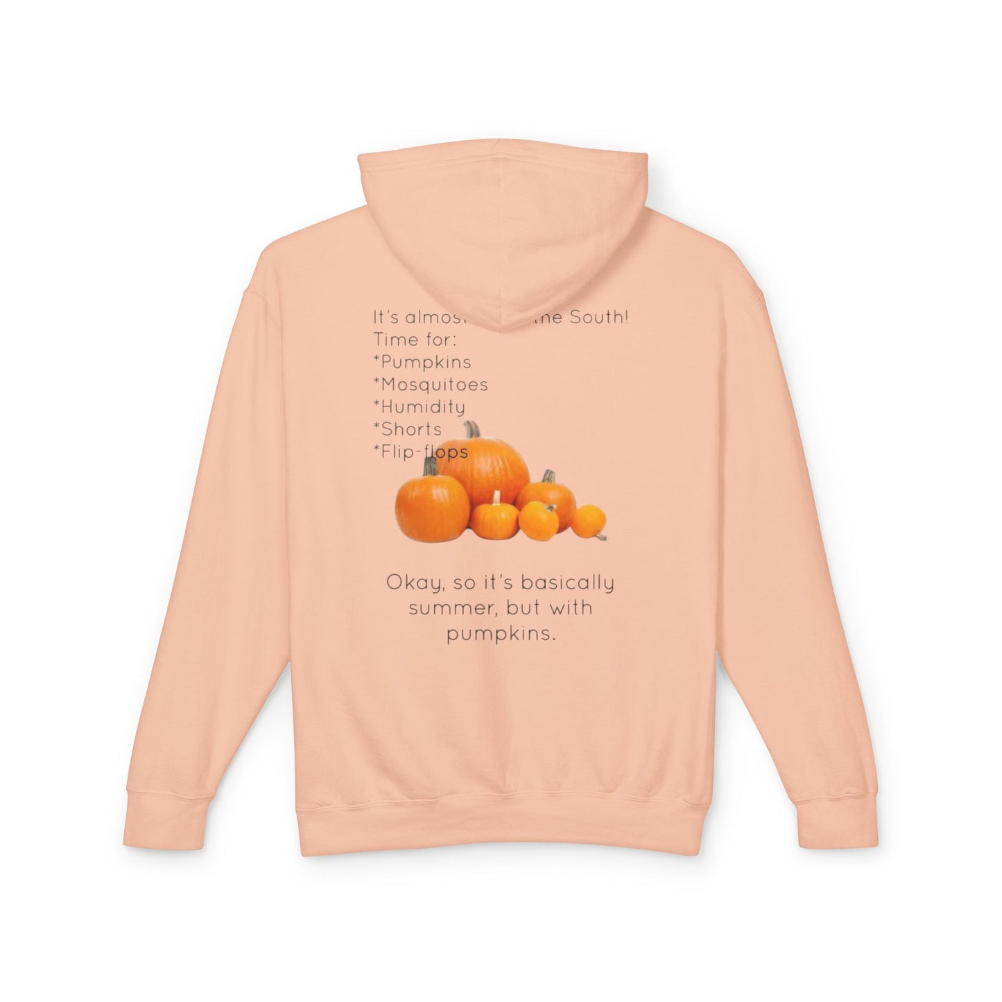 Fall In The South Unisex Lightweight Hoodie