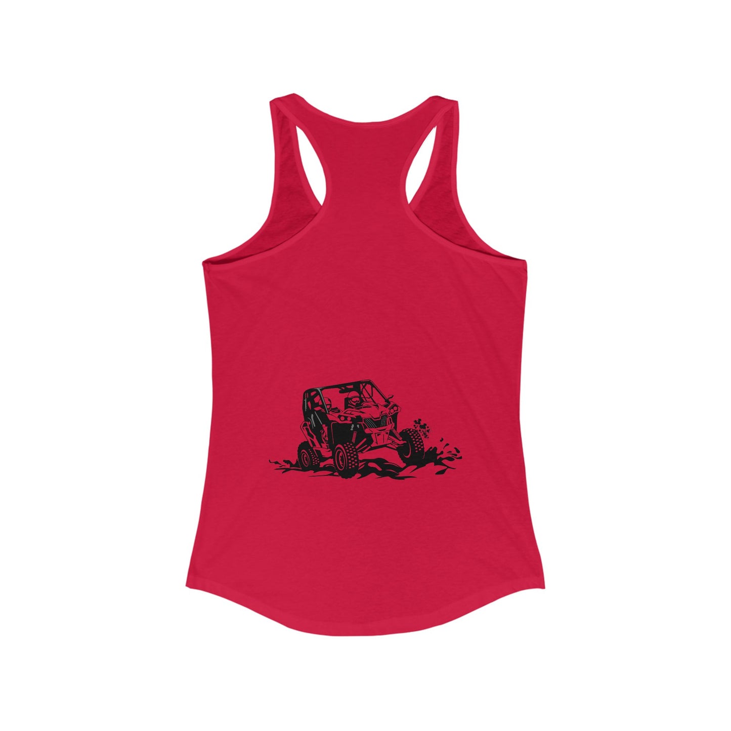 Slingin' Mud Side By Side Women's Racerback Tank