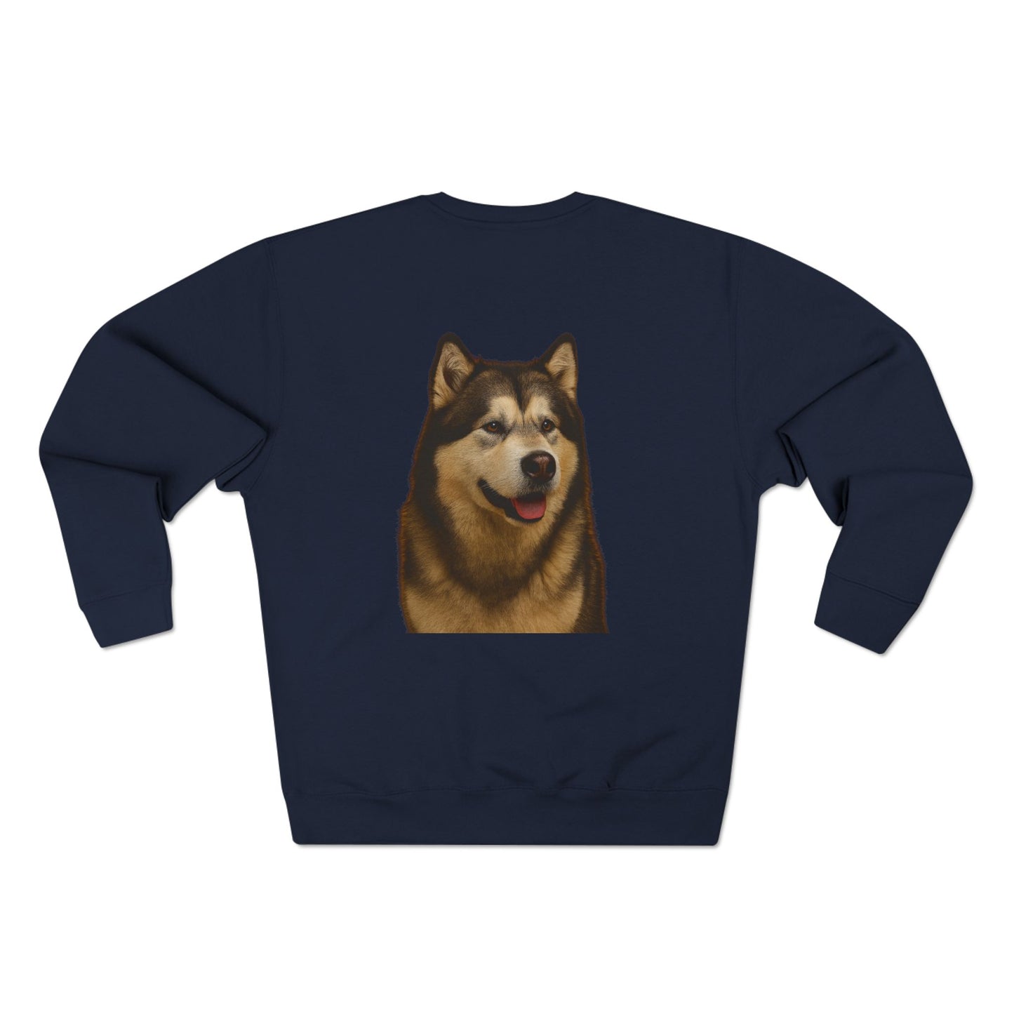 Malamute Head Unisex Crewneck Sweatshirt
