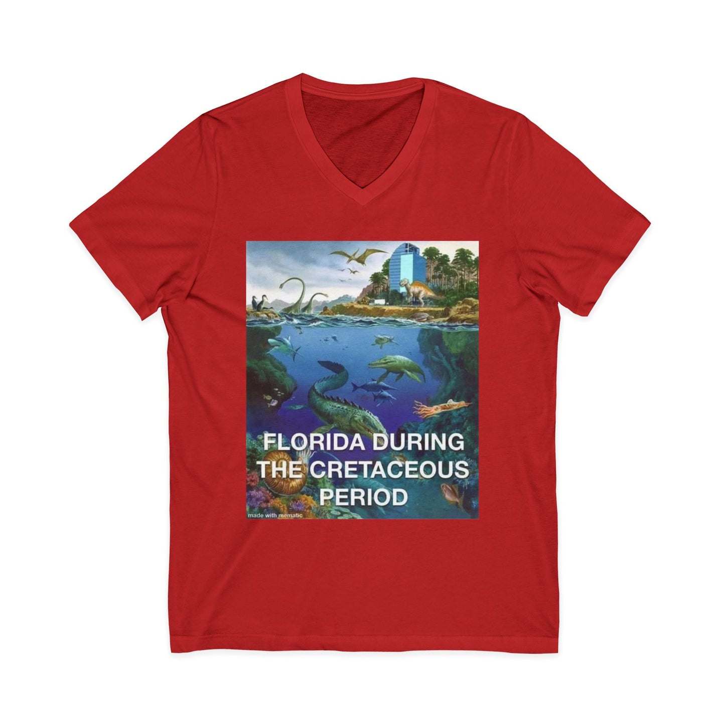 I-4 Eyesore Unisex Short Sleeve V-Neck Tee