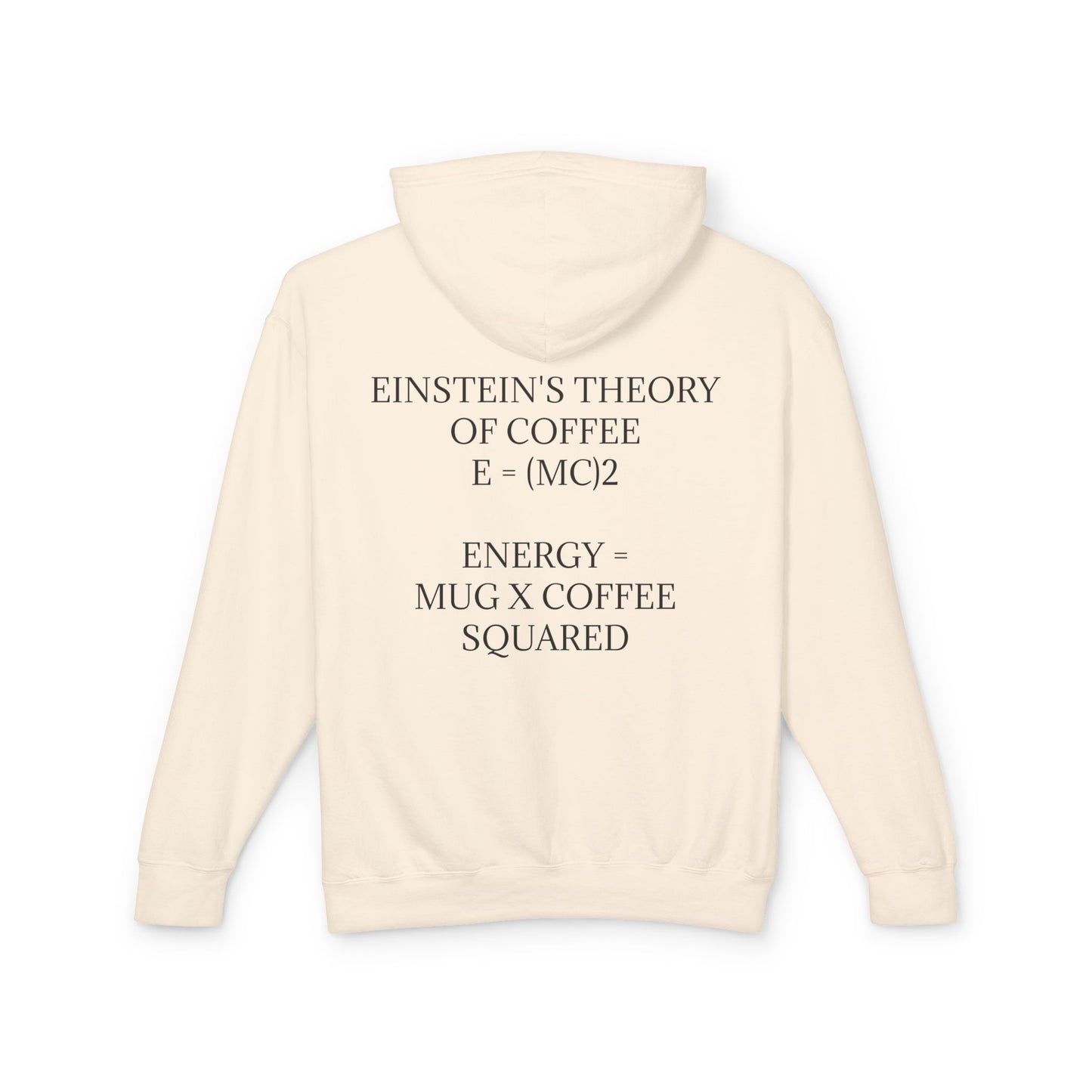 Einstein's Theory Of Coffee Unisex Lightweight Hoodie