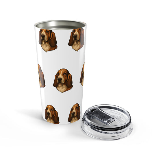 Basset Hound Head Tumbler