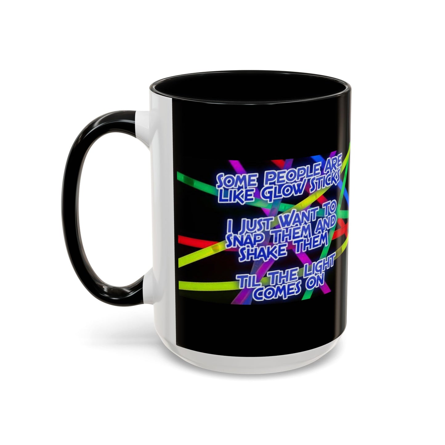 Glow Sticks 2-Tone Coffee Mug