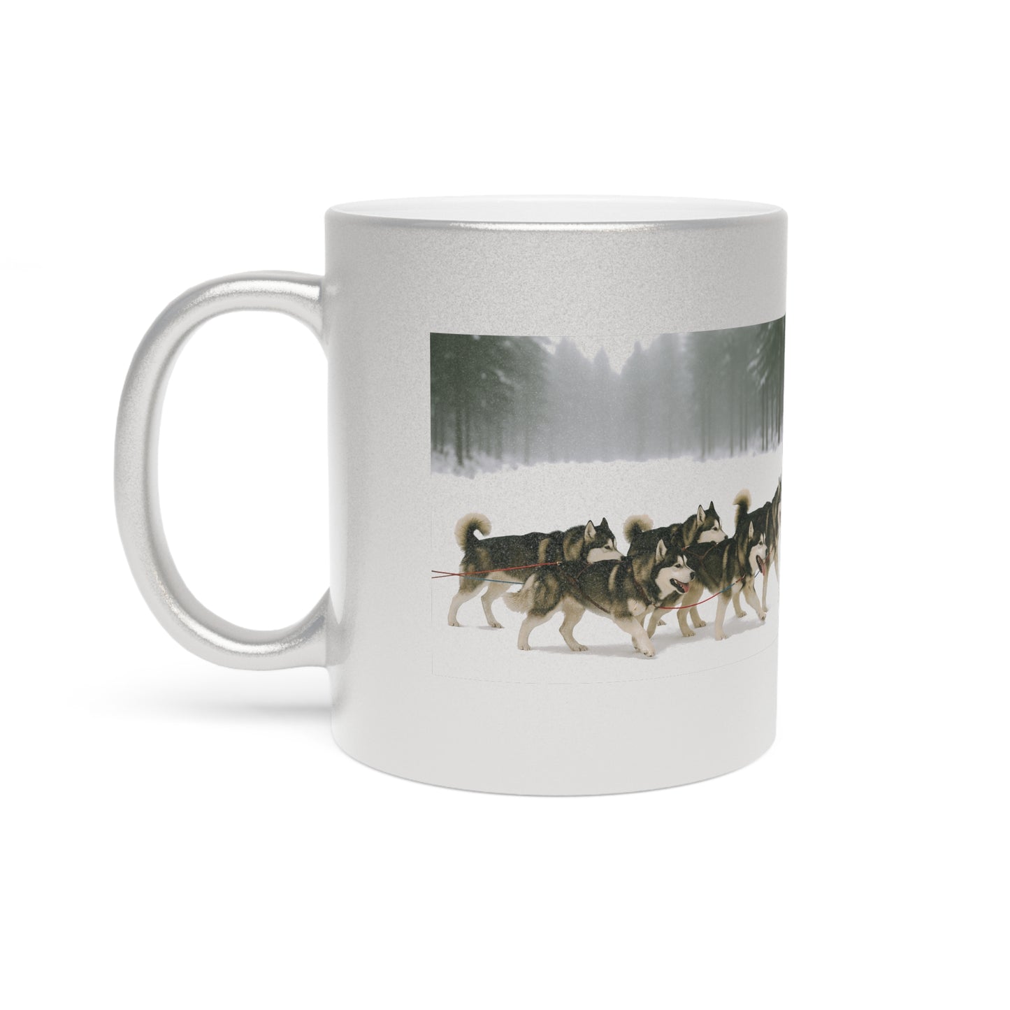 Mush On Metallic Coffee Mug