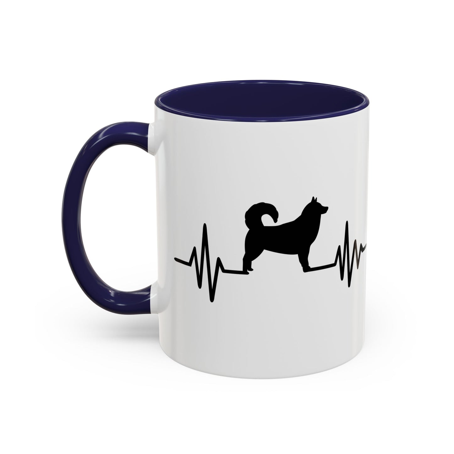 My Heart Beats For Malamutes 2-Tone Coffee Mug