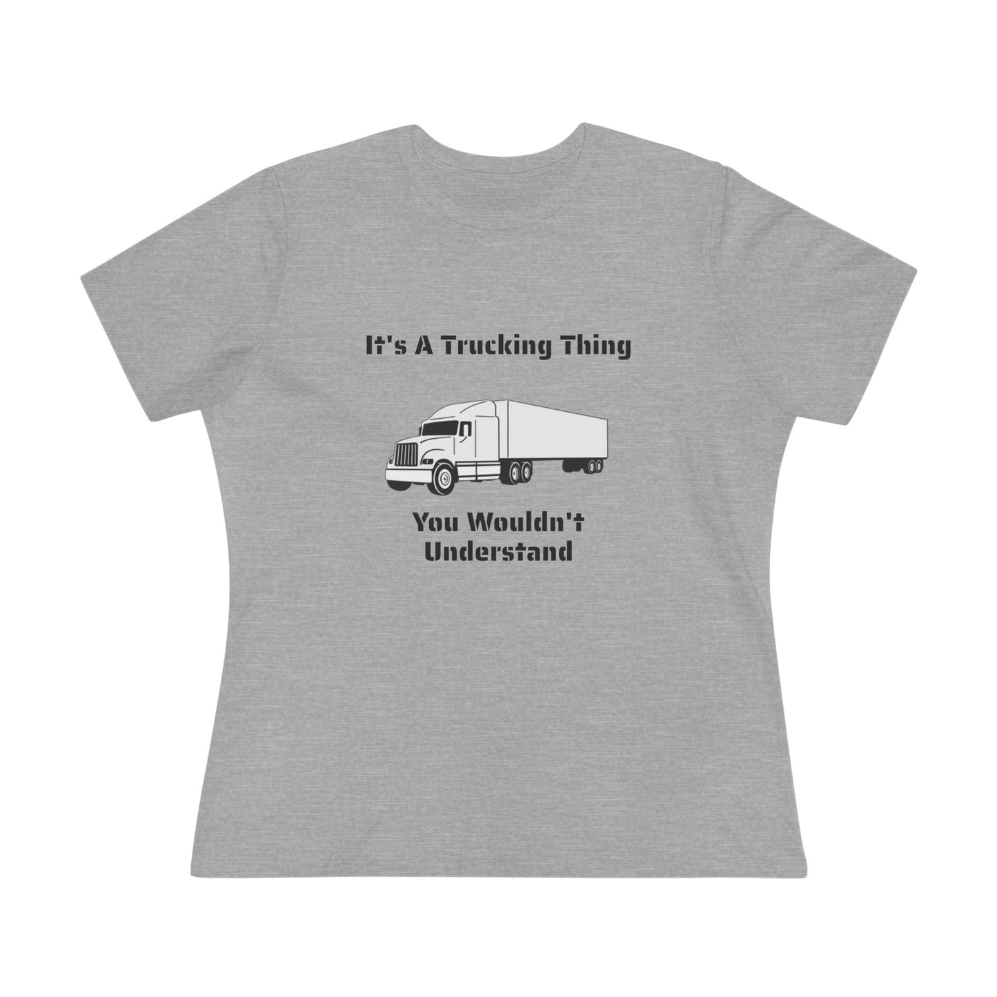 Trucking Thing Women's Short Sleeve Crewneck Tee