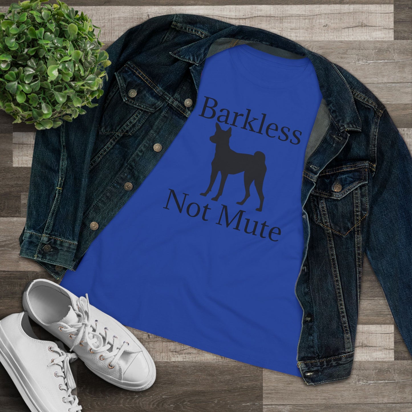 Barkless Not Mute Women's Short Sleeve Crewneck Tee