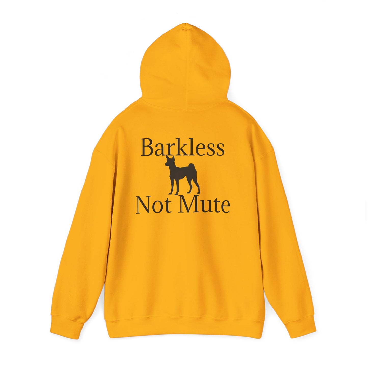 Barkless Not Mute Unisex Hoodie